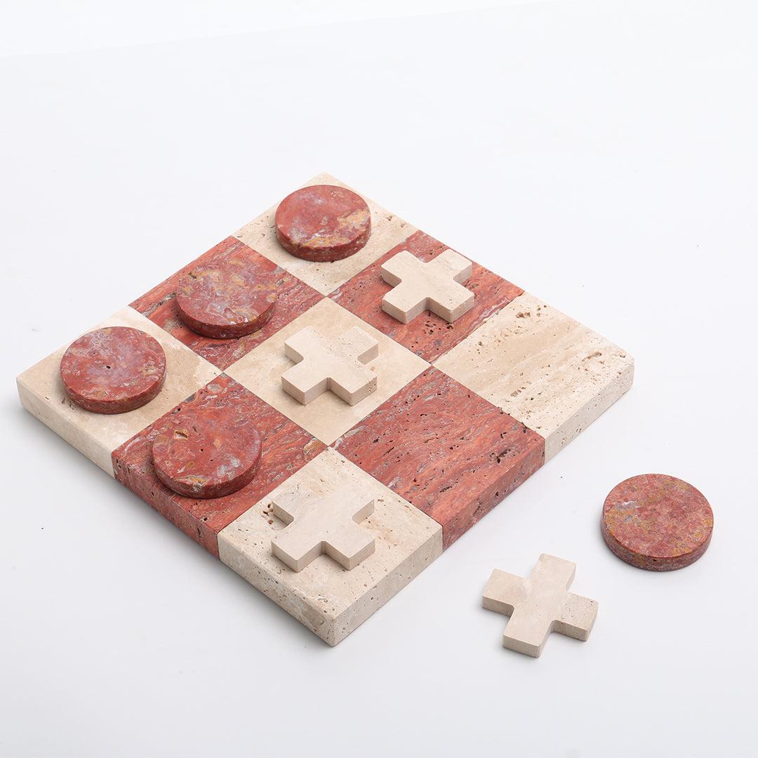 Nine-square chessboard figurine by BEACON, a stylish home decor piece with intricate design and modern aesthetic.