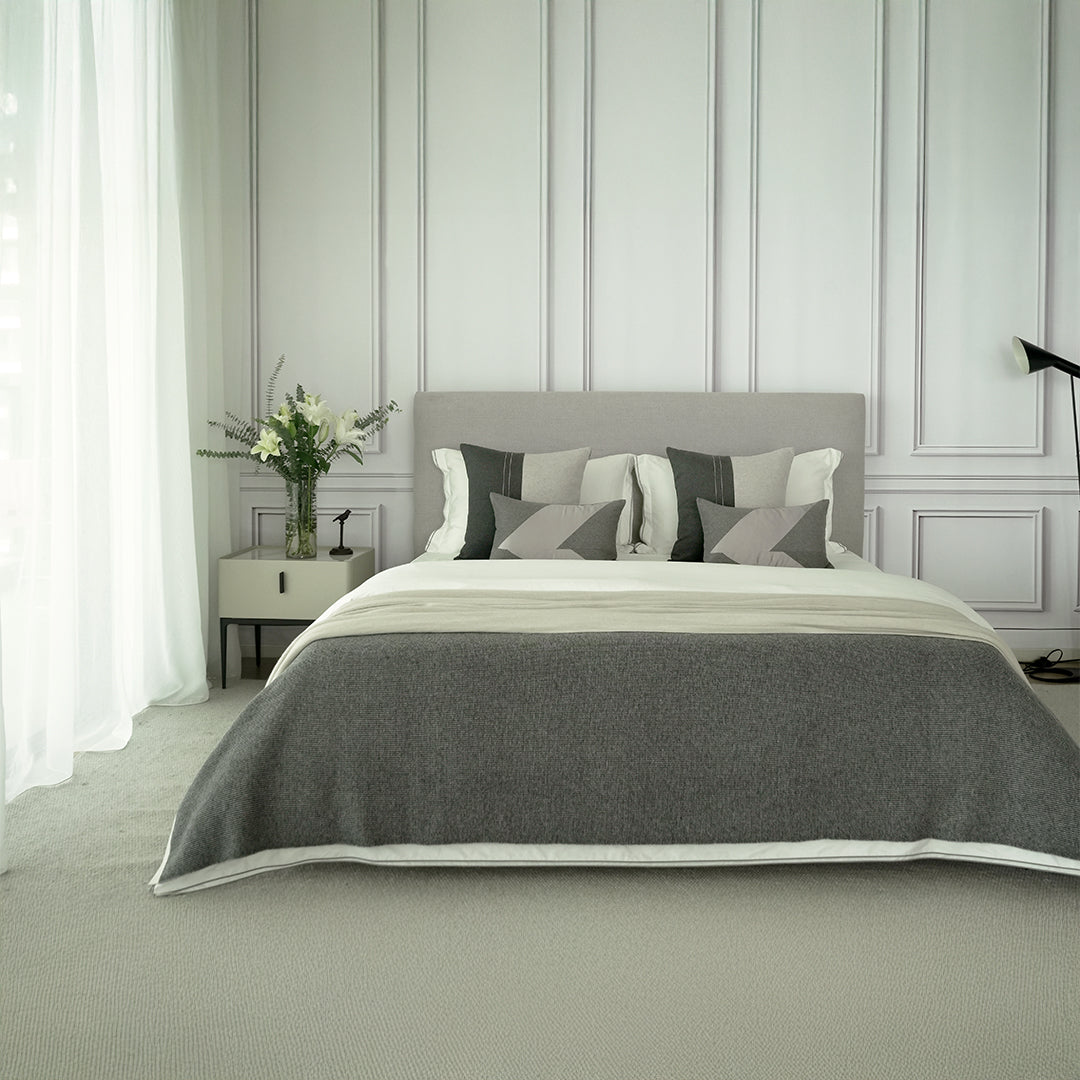 BEACON Nolan Bedding Set in stylish design, includes duvet cover and pillowcases, made from soft, durable fabric for comfortable sleep.