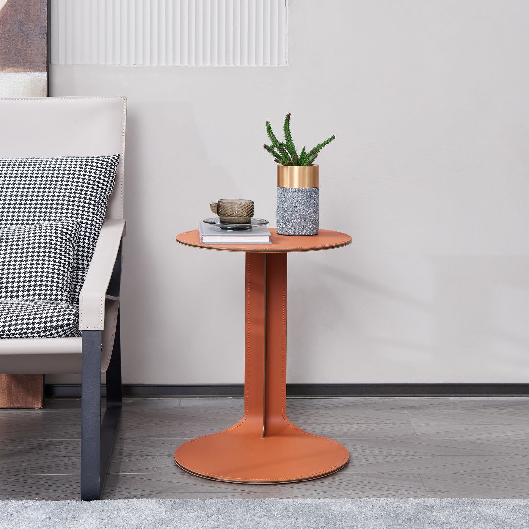 BEACON MLL-D113 Nook Side Table with wood finish, compact design, and modern style, ideal for living room or bedroom decor.