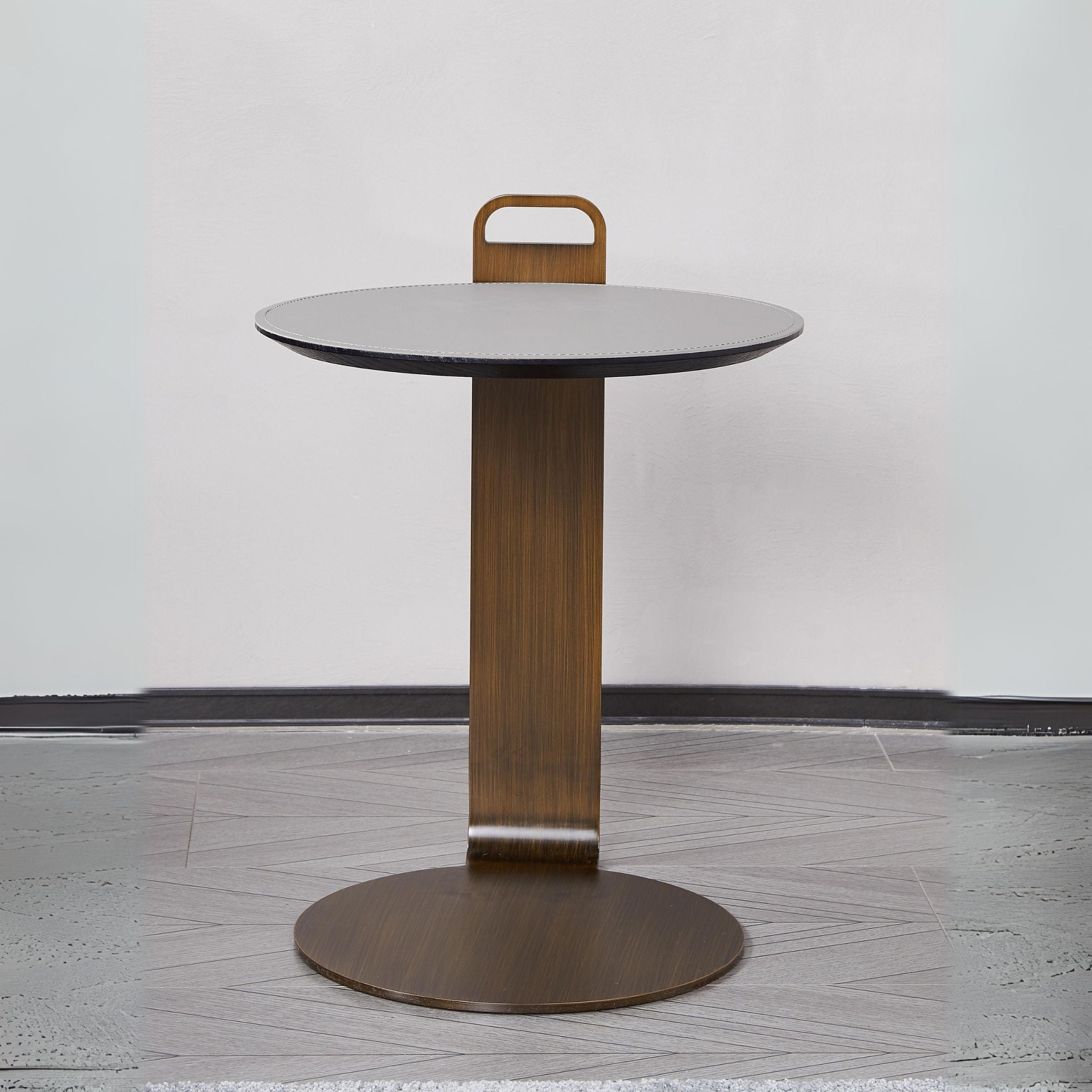 BEACON Nook Side Table MLL-D115 shown with modern wood finish and sleek design, perfect for living room or bedroom decor.
