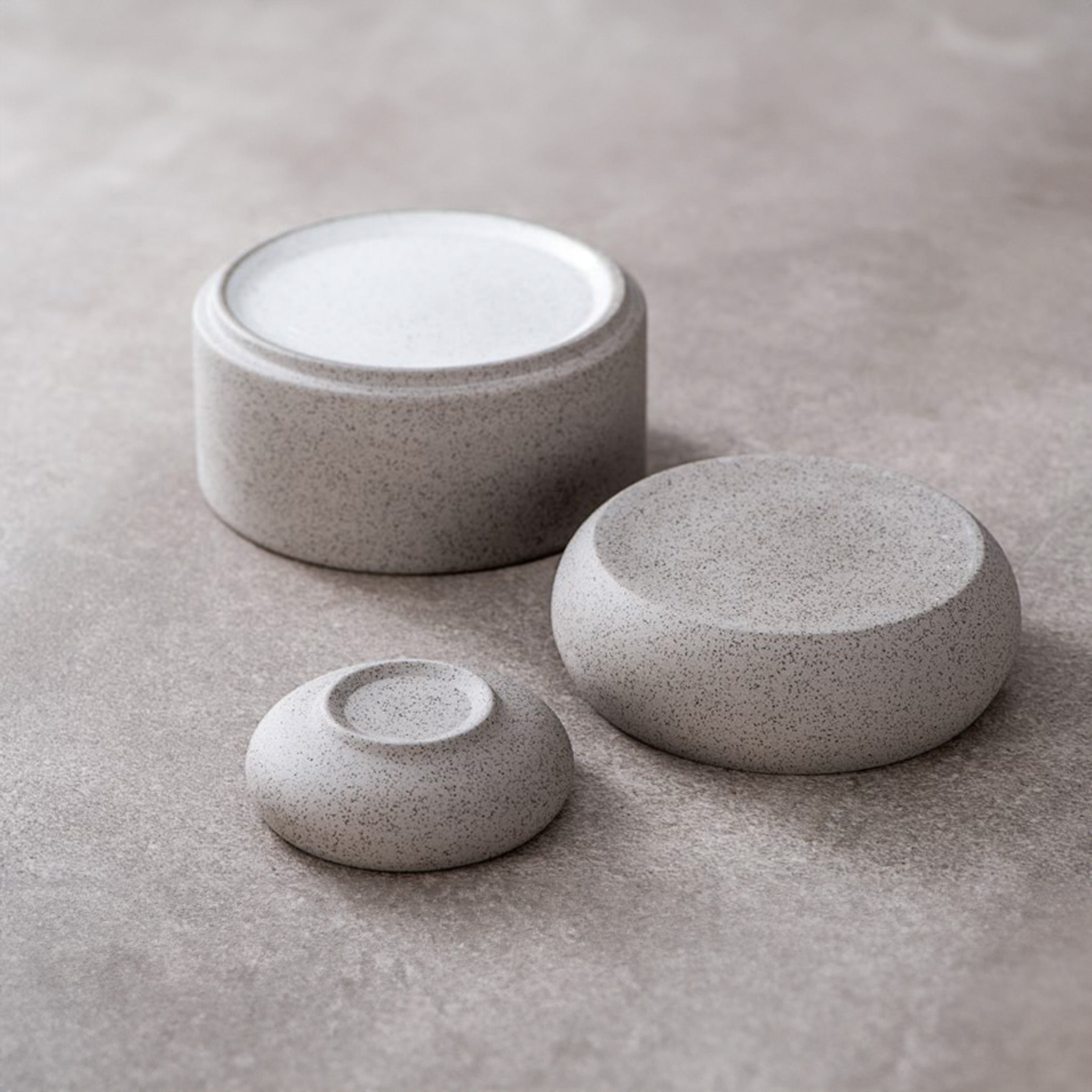 Nordic Western 14cm round plate by BEACON with a sleek design, perfect for serving small dishes or appetizers.