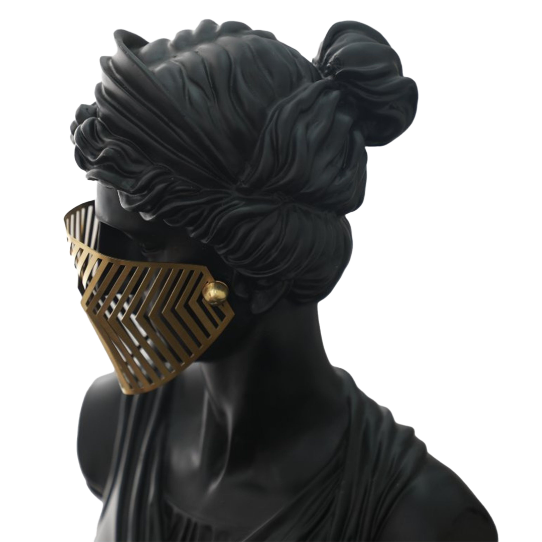 BEACON Obscura Head Sculpture home decor figurine with a modern, abstract design, perfect for stylish interior accents.