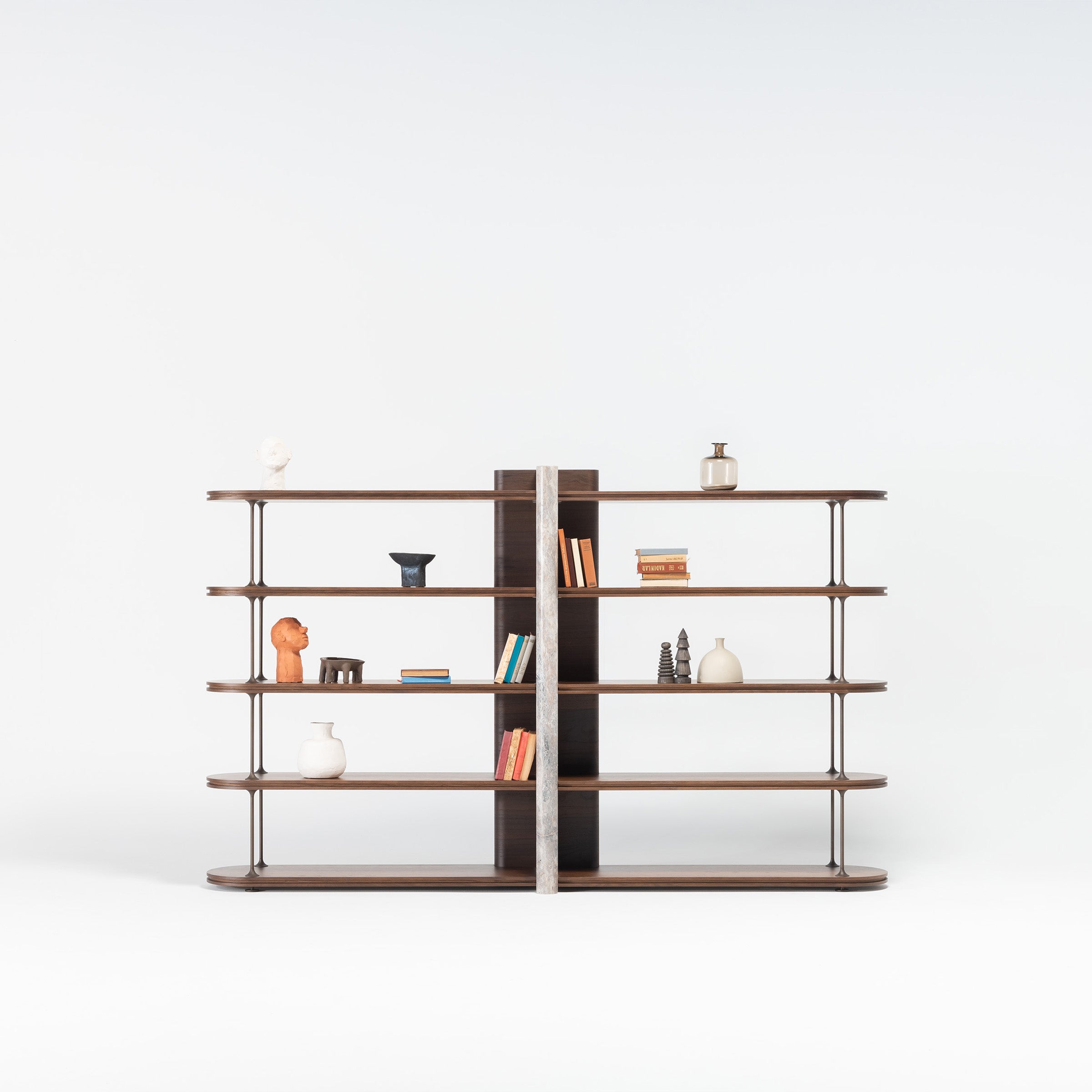 ODEON BOOKSHELF OD-BS-001 -  Shelves - ebarza Furniture UAE | Shop Modern Furniture in Abu Dhabi & Dubai - مفروشات ايبازرا في الامارات | تسوق اثاث عصري وديكورات مميزة في دبي وابوظبي