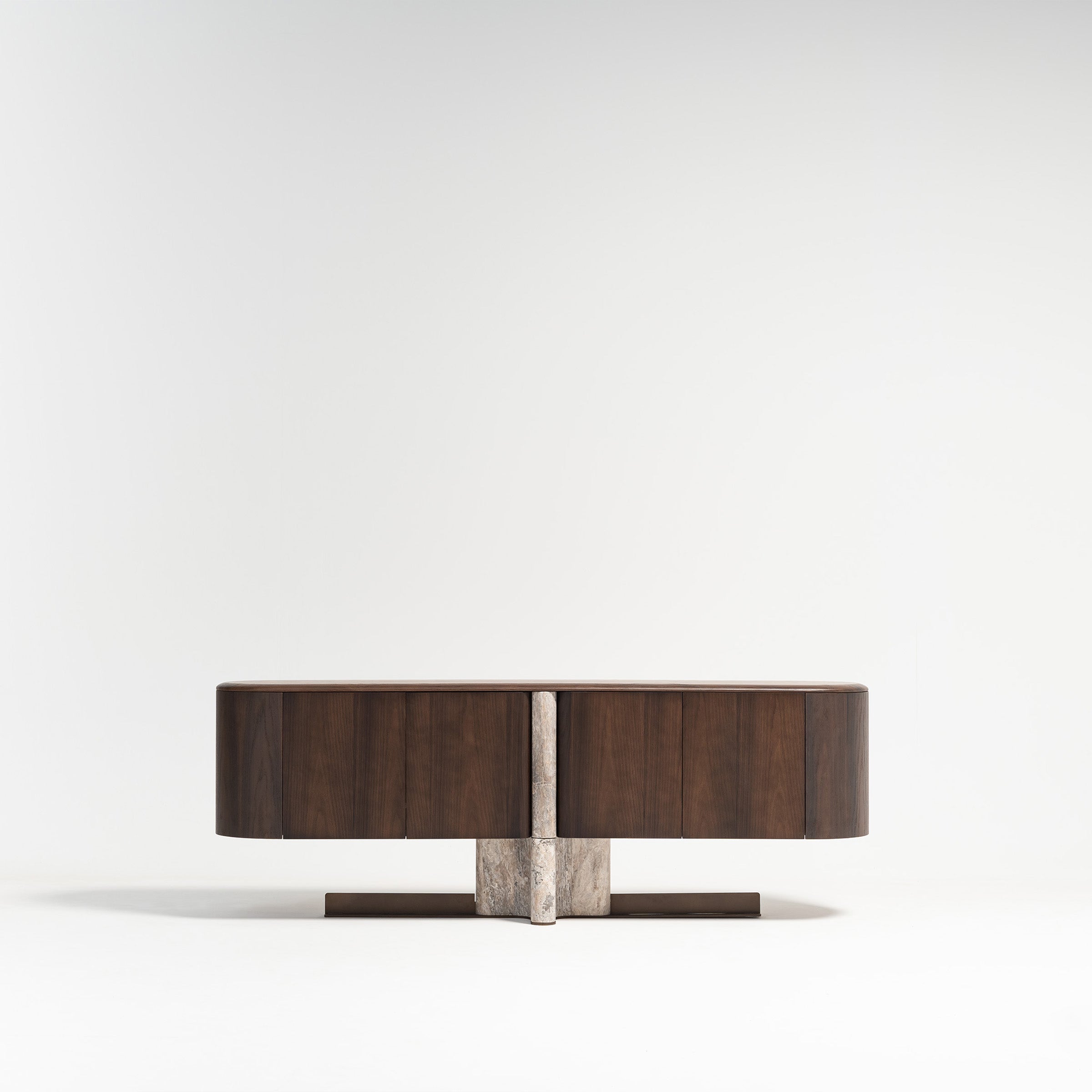 Modern HOMAGE KOLTUK Odeon console sideboard with sleek design and wood finish, ideal for living room or hallway storage.