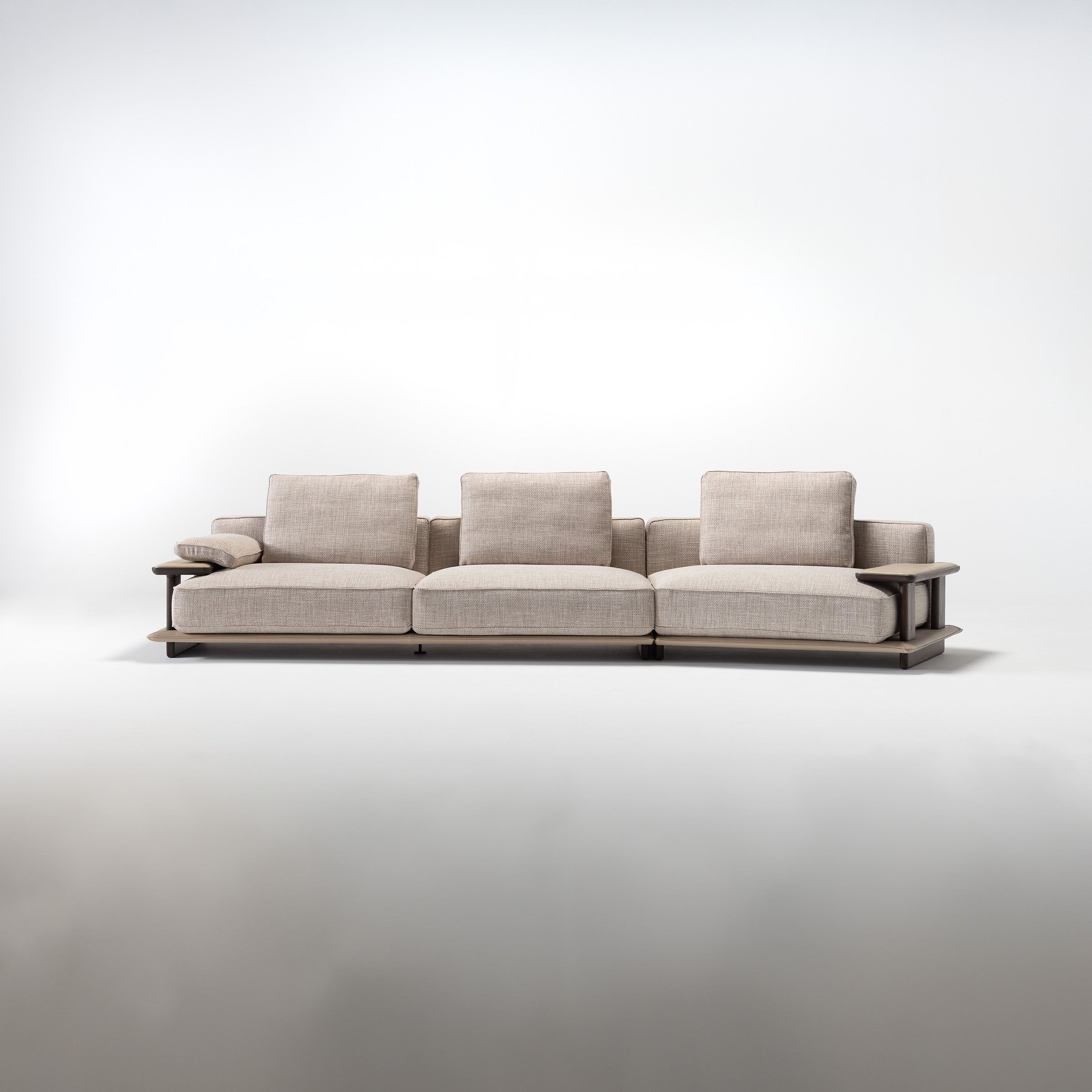 ODEON SINGLE MODULE WITH LEFT ARM 123cm for Odeon Sofa OD-L/M-ARM003 -  Sofas - ebarza Furniture UAE | Shop Modern Furniture in Abu Dhabi & Dubai - مفروشات ايبازرا في الامارات | تسوق اثاث عصري وديكورات مميزة في دبي وابوظبي