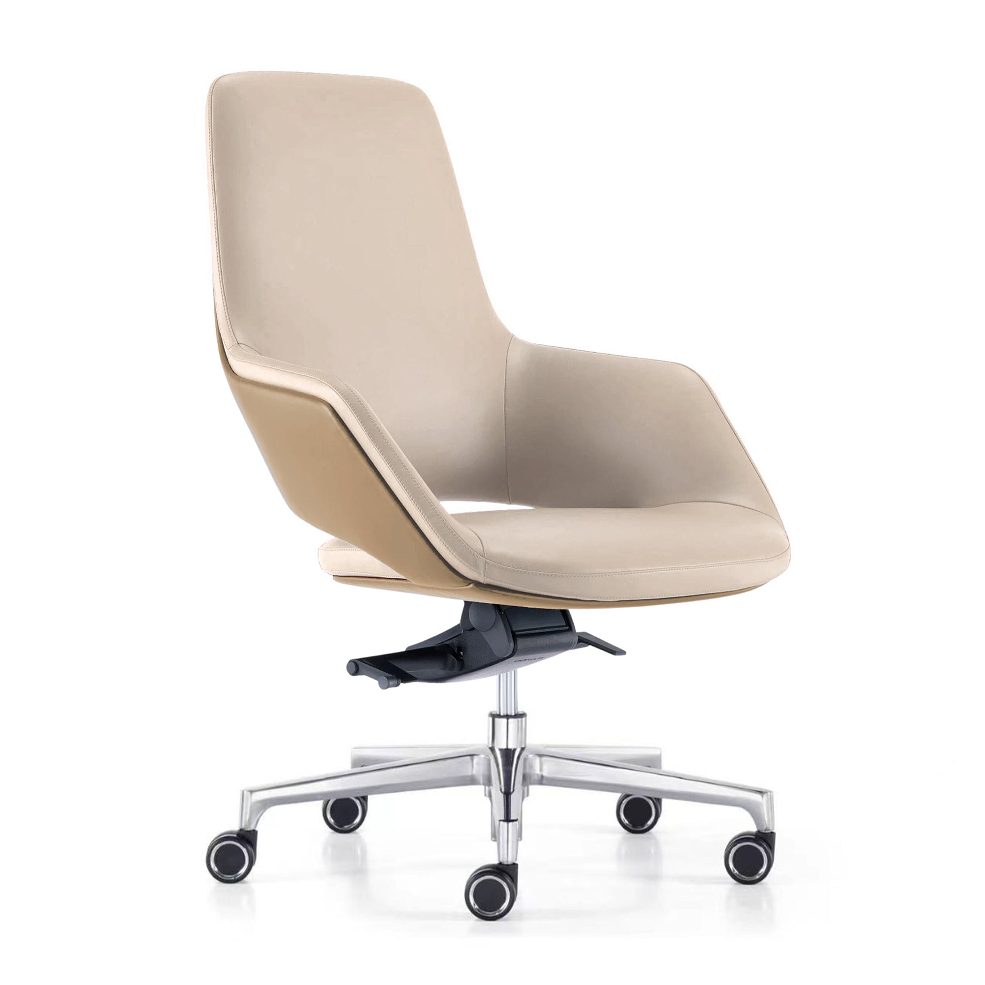 Office Chair With Wheels M15M -  Office Chairs - ebarza Furniture UAE | Shop Modern Furniture in Abu Dhabi & Dubai - مفروشات ايبازرا في الامارات | تسوق اثاث عصري وديكورات مميزة في دبي وابوظبي