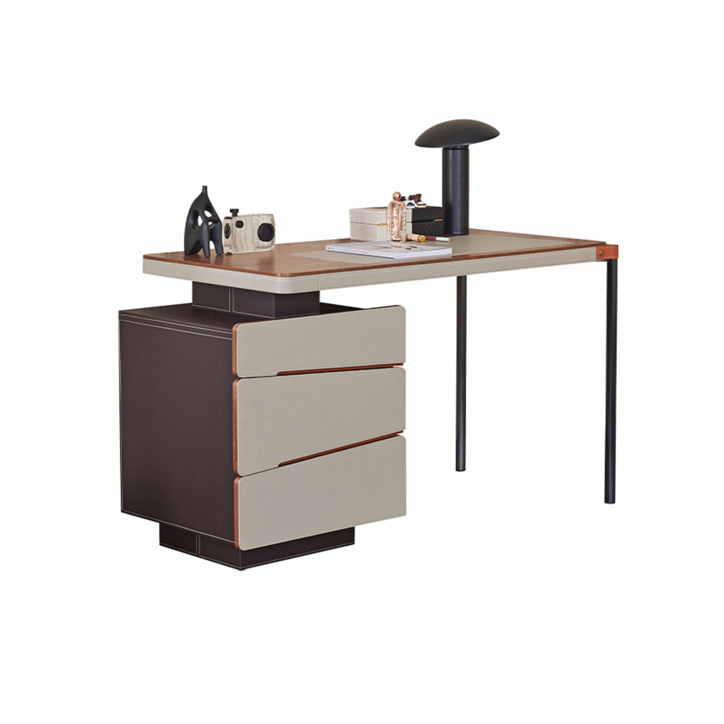 Pre-order 35 Days Delivery - Oomph - Oblique Office Desk/ Bedroom Dresser MLL-T09 -  Office Desks - ebarza Furniture UAE | Shop Modern Furniture in Abu Dhabi & Dubai - مفروشات ايبازرا في الامارات | تسوق اثاث عصري وديكورات مميزة في دبي وابوظبي