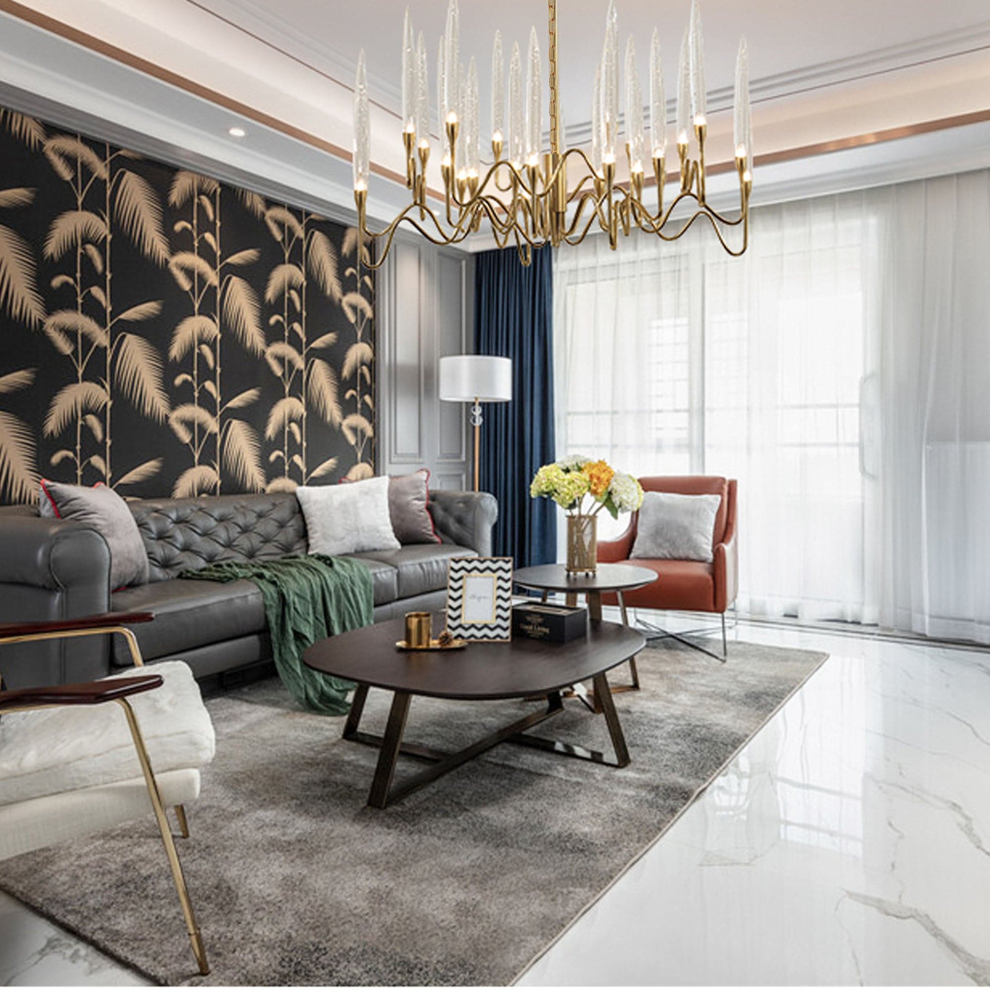 Opus Chandirler Cy-New-090-G -  Pendant Lamps | ثريا من أوبوس - ebarza Furniture UAE | Shop Modern Furniture in Abu Dhabi & Dubai - مفروشات ايبازرا في الامارات | تسوق اثاث عصري وديكورات مميزة في دبي وابوظبي