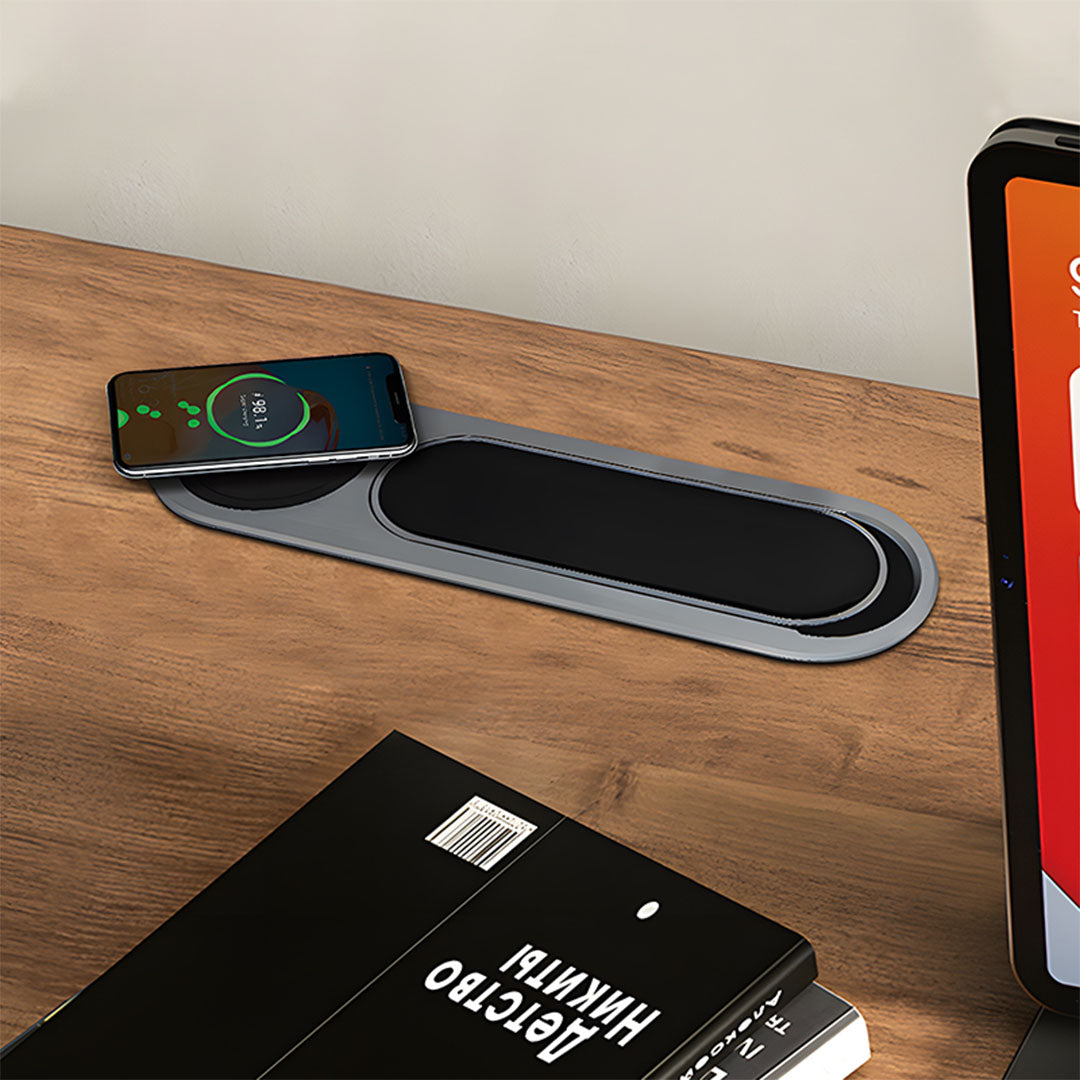 Oral Desktop Socket With Wireless Charger AH08-D -  Smart Sockets - ebarza Furniture UAE | Shop Modern Furniture in Abu Dhabi & Dubai - مفروشات ايبازرا في الامارات | تسوق اثاث عصري وديكورات مميزة في دبي وابوظبي