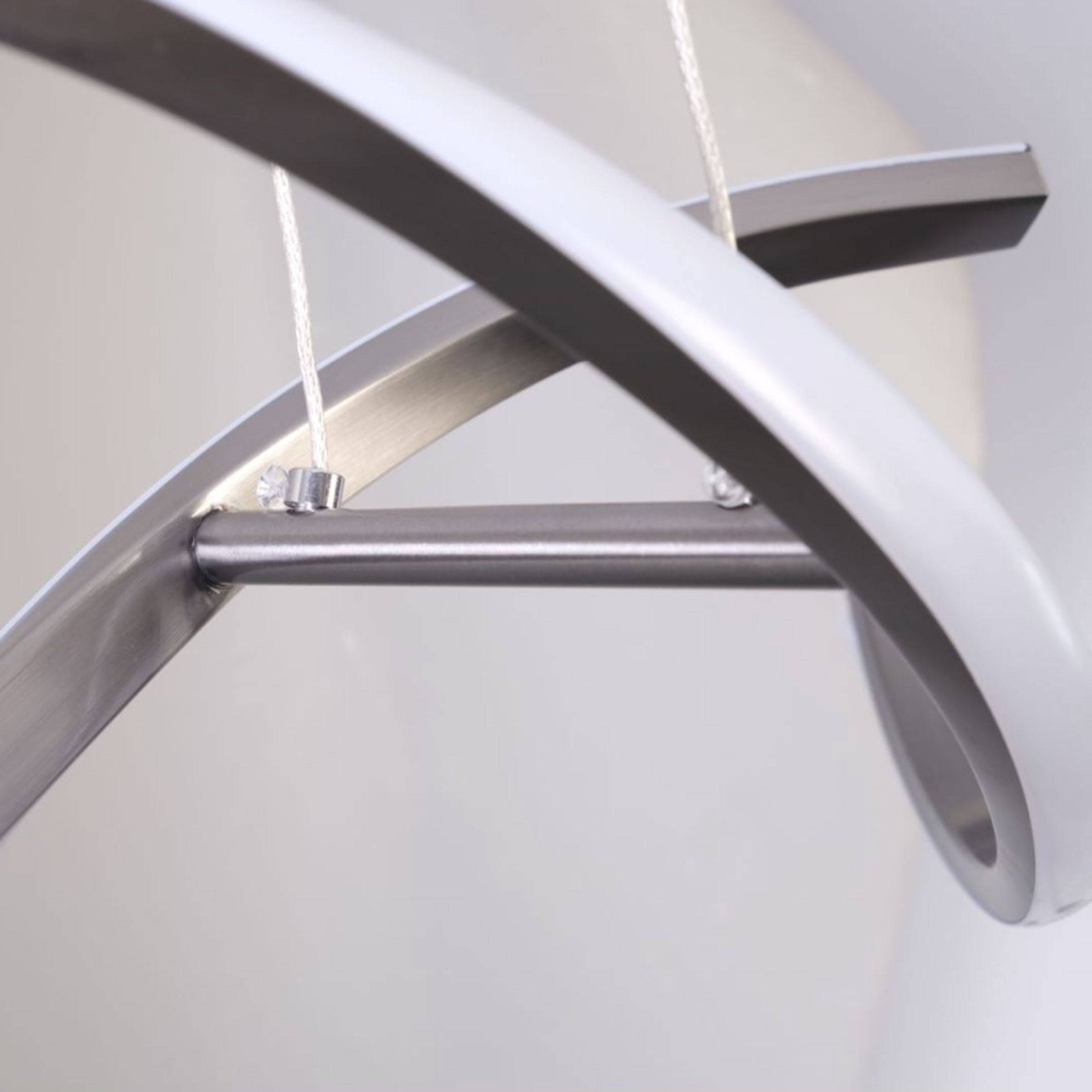 BEACON Orbital Symphony Steel Pendant Lamp CY-DD-1046 hanging pendant light with a modern, sculptural design, ideal for contemporary interiors.