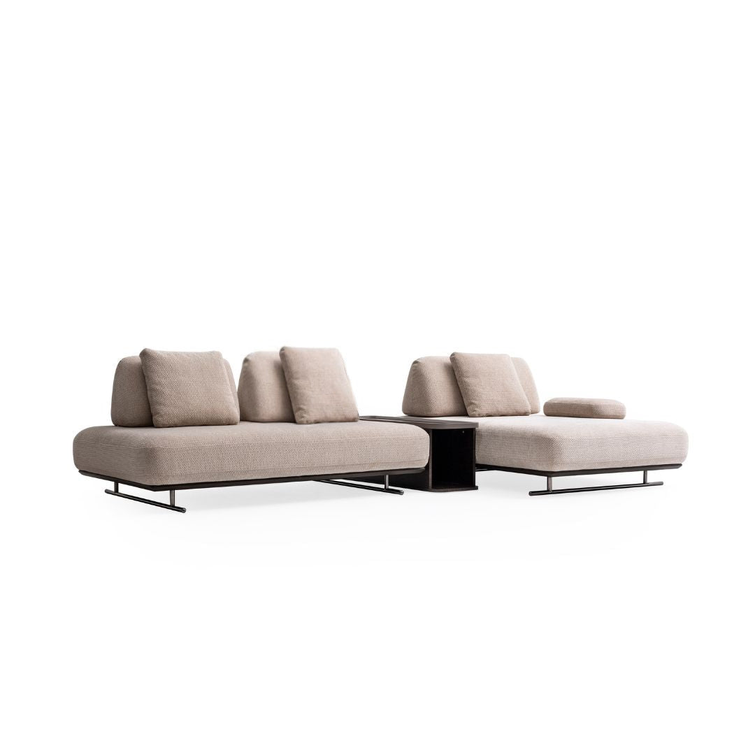 Orca 3 Seater Sofa module by MESSONI, 240 cm wide, modern living room sofa with comfortable cushions and sleek design.