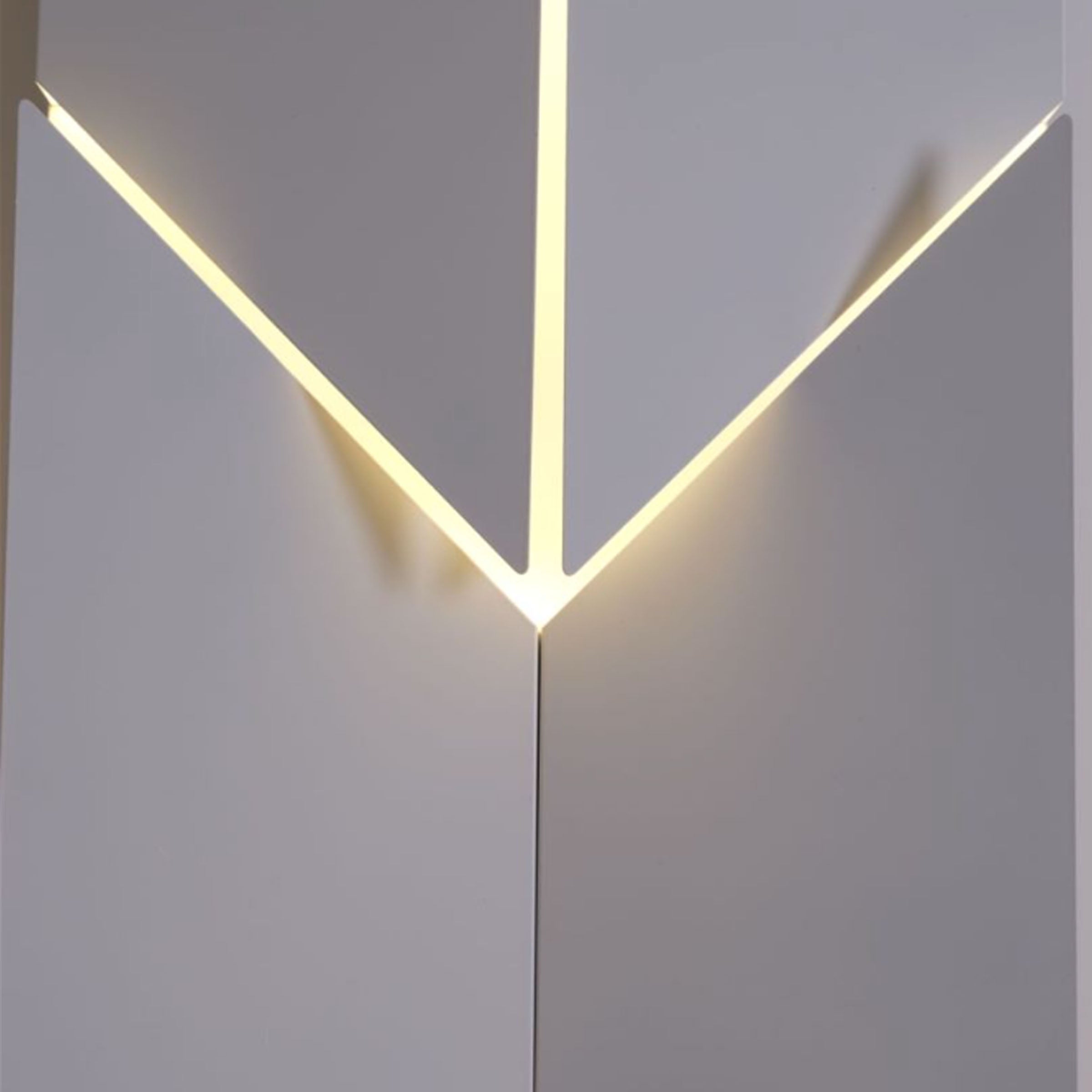 Origami Wall Lamp CY-BD-1059 by BEACON, modern wall light with geometric origami-inspired design, mounted on a wall.