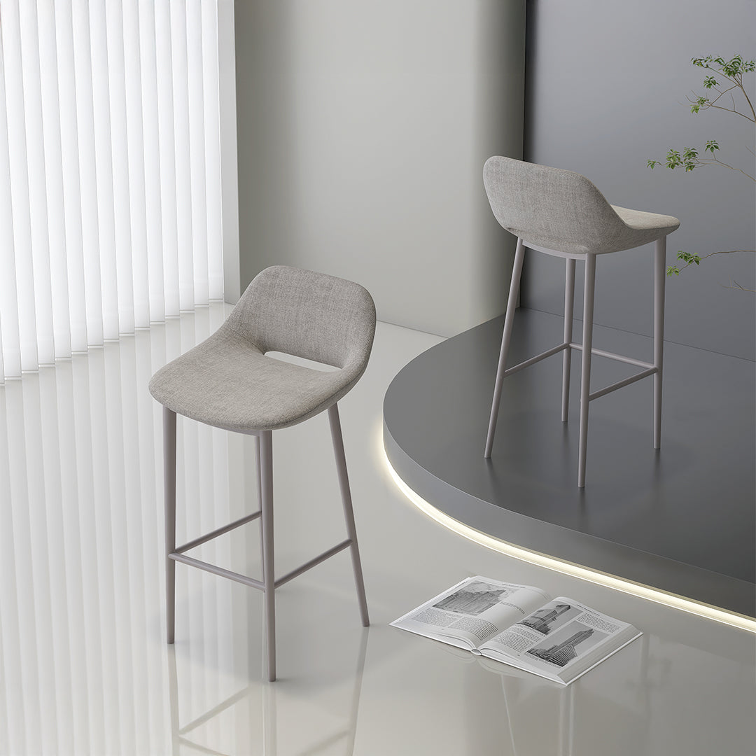 Orlo  Bar Stool - H-5287 -  Bar Stools - ebarza Furniture UAE | Shop Modern Furniture in Abu Dhabi & Dubai - مفروشات ايبازرا في الامارات | تسوق اثاث عصري وديكورات مميزة في دبي وابوظبي