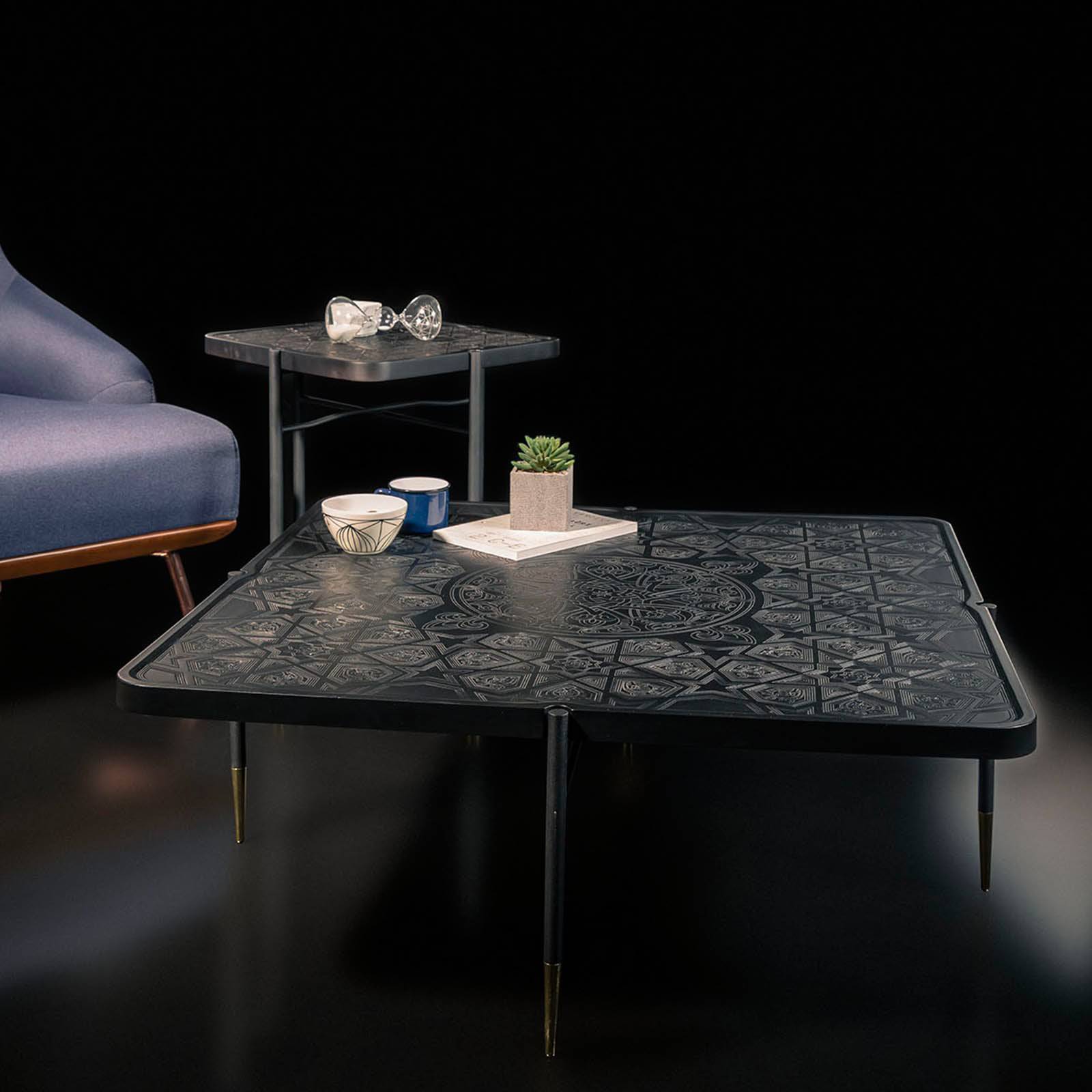 Ottoman Center Table -  Coffee Tables | طاولة مركزيه أوتومان - ebarza Furniture UAE | Shop Modern Furniture in Abu Dhabi & Dubai - مفروشات ايبازرا في الامارات | تسوق اثاث عصري وديكورات مميزة في دبي وابوظبي