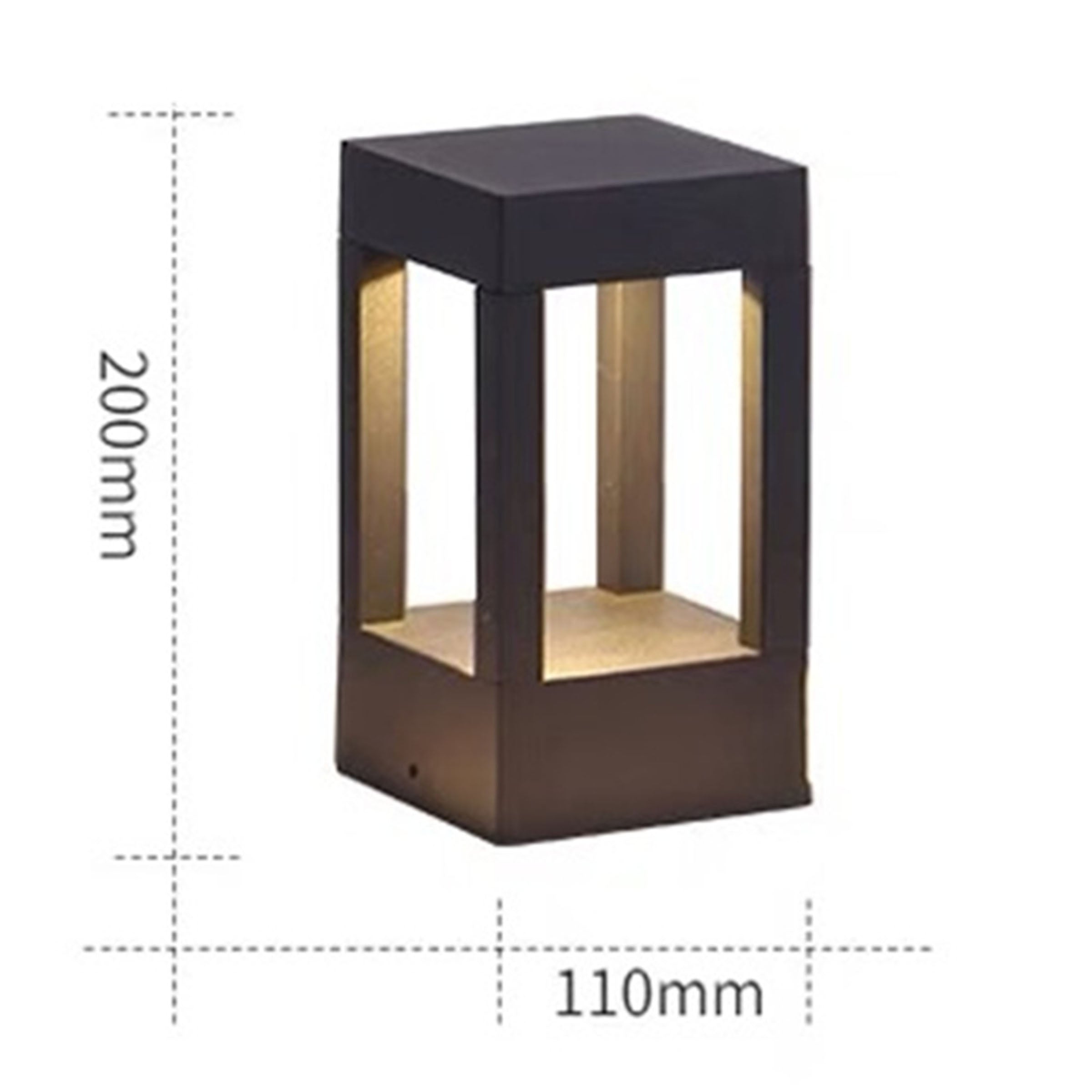 Outdoor Lawn Light HTD-K-2909 -  Outdoor lightings - ebarza Furniture UAE | Shop Modern Furniture in Abu Dhabi & Dubai - مفروشات ايبازرا في الامارات | تسوق اثاث عصري وديكورات مميزة في دبي وابوظبي