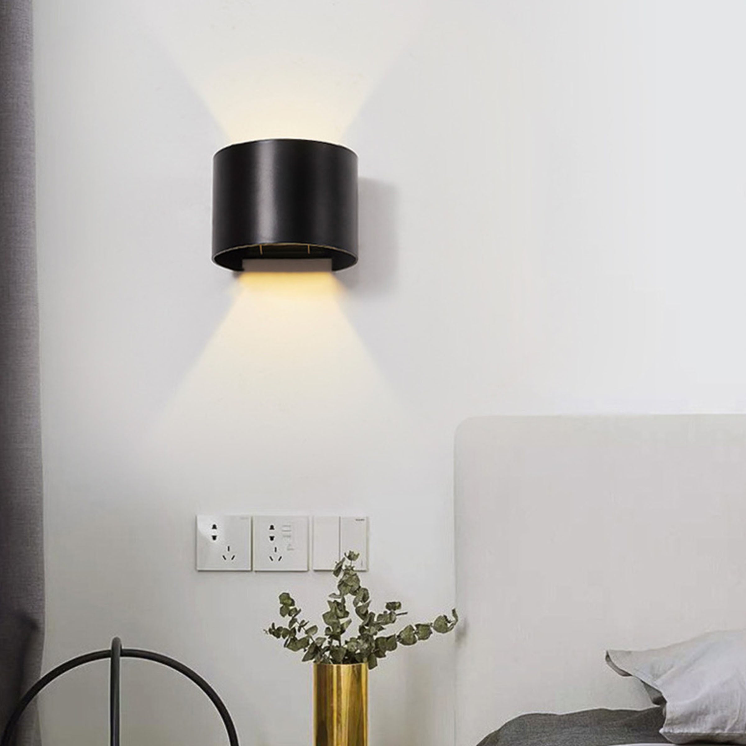 Outdoor LED Wall Light HTD-K-2310 -  Outdoor lightings - ebarza Furniture UAE | Shop Modern Furniture in Abu Dhabi & Dubai - مفروشات ايبازرا في الامارات | تسوق اثاث عصري وديكورات مميزة في دبي وابوظبي