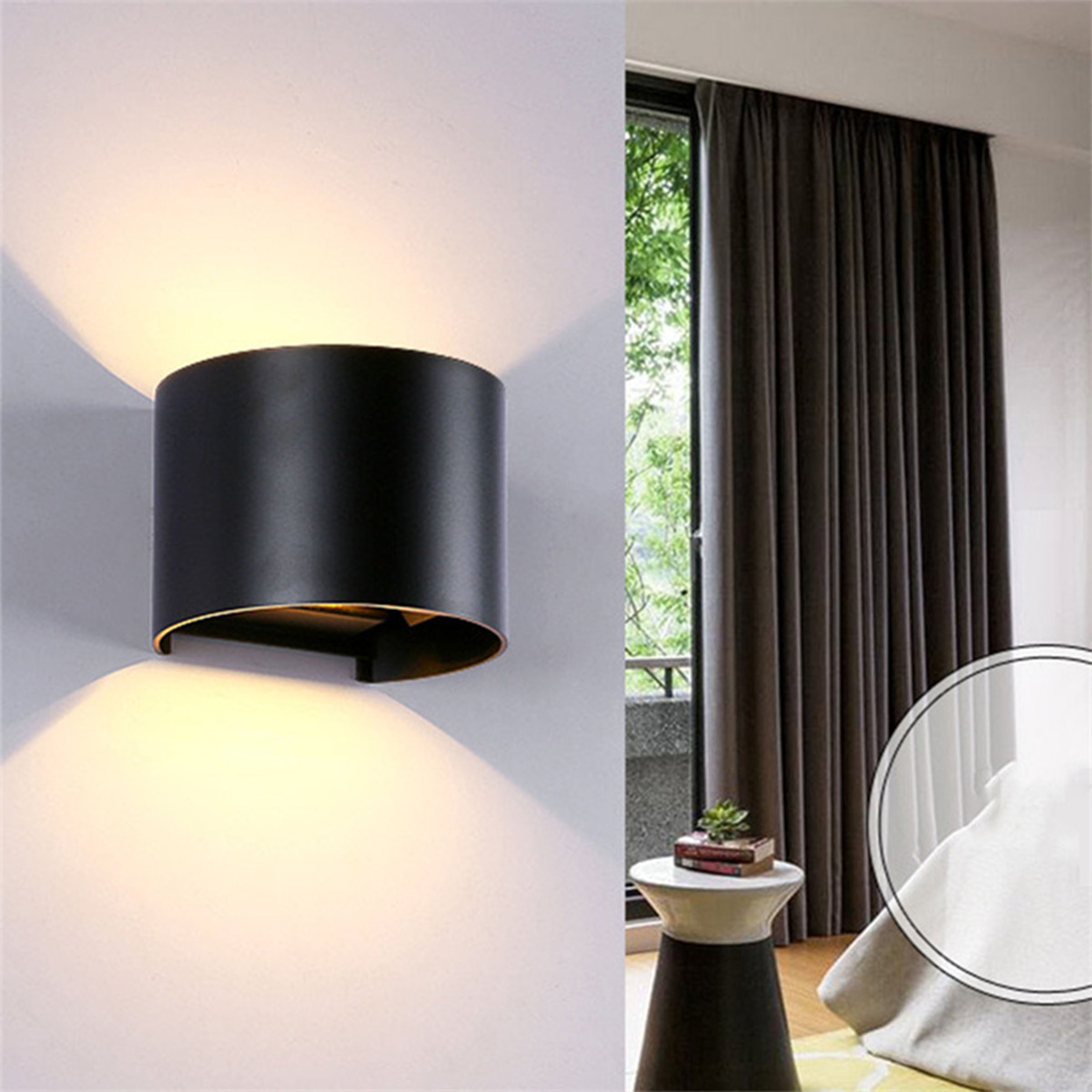 Outdoor LED Wall Light HTD-K-2310 -  Outdoor lightings - ebarza Furniture UAE | Shop Modern Furniture in Abu Dhabi & Dubai - مفروشات ايبازرا في الامارات | تسوق اثاث عصري وديكورات مميزة في دبي وابوظبي