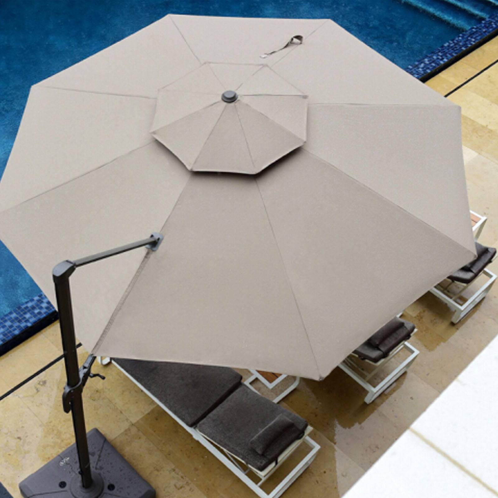 Outdoor Umbrella Patio Umbrella Ms-1601-4 -  Outdoor Umbrellas | مظلة فناء خارجية - ebarza Furniture UAE | Shop Modern Furniture in Abu Dhabi & Dubai - مفروشات ايبازرا في الامارات | تسوق اثاث عصري وديكورات مميزة في دبي وابوظبي