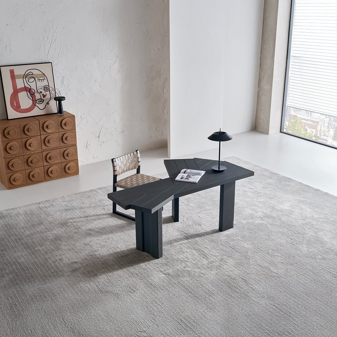 BEACON Ovida office desk and bedroom dresser WD006, modern wood office desk with storage compartments and sleek design.