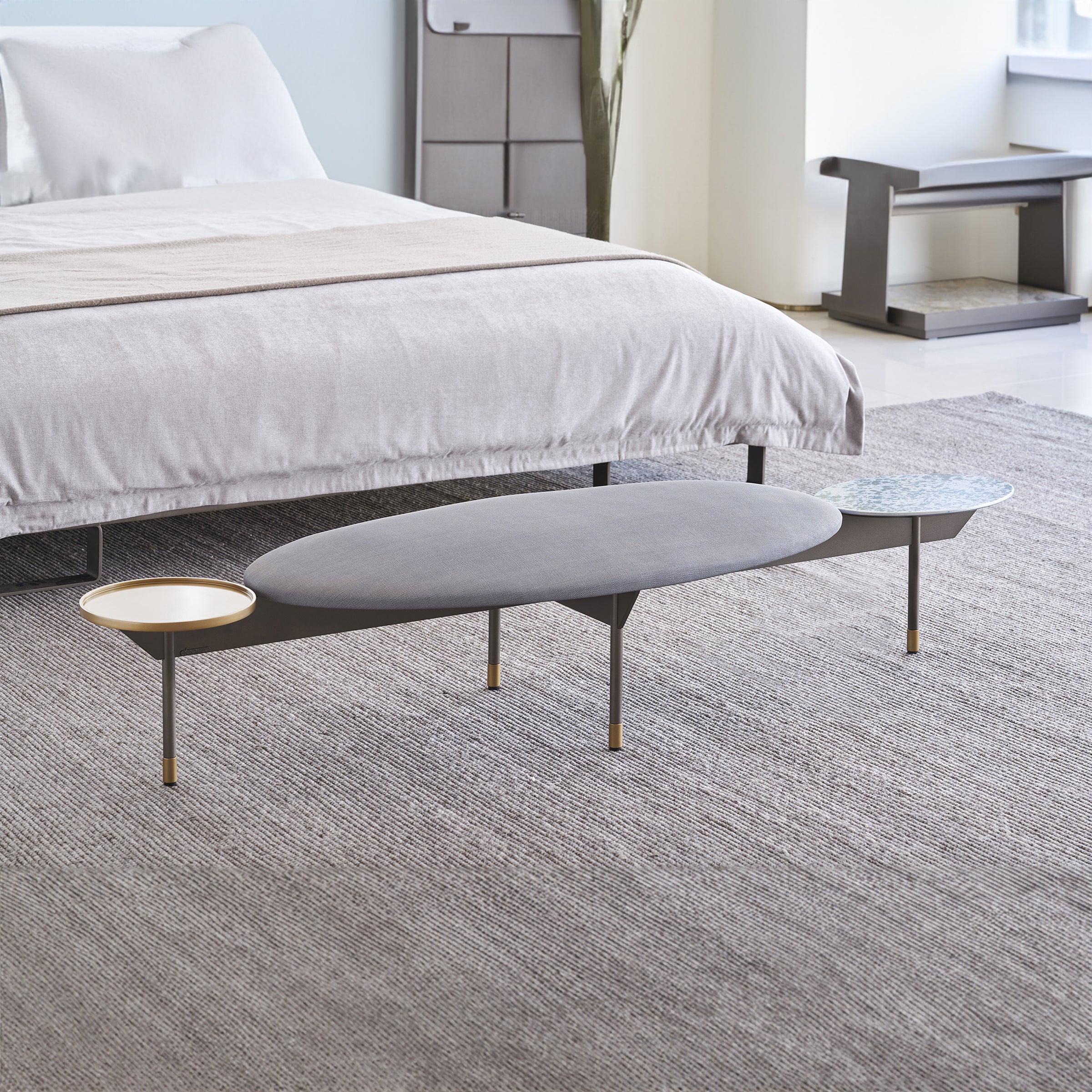 PARMA Bench AMBO- CWD80147 -  Benches - ebarza Furniture UAE | Shop Modern Furniture in Abu Dhabi & Dubai - مفروشات ايبازرا في الامارات | تسوق اثاث عصري وديكورات مميزة في دبي وابوظبي