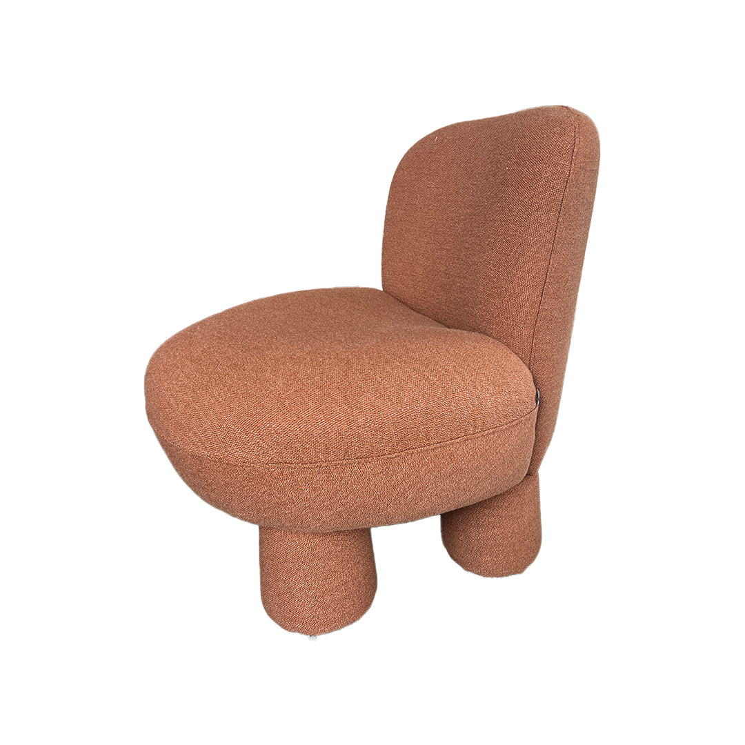 Modern Pebble Lounge Chair by BEACON, featuring a smooth, rounded design and plush upholstery for comfortable seating.