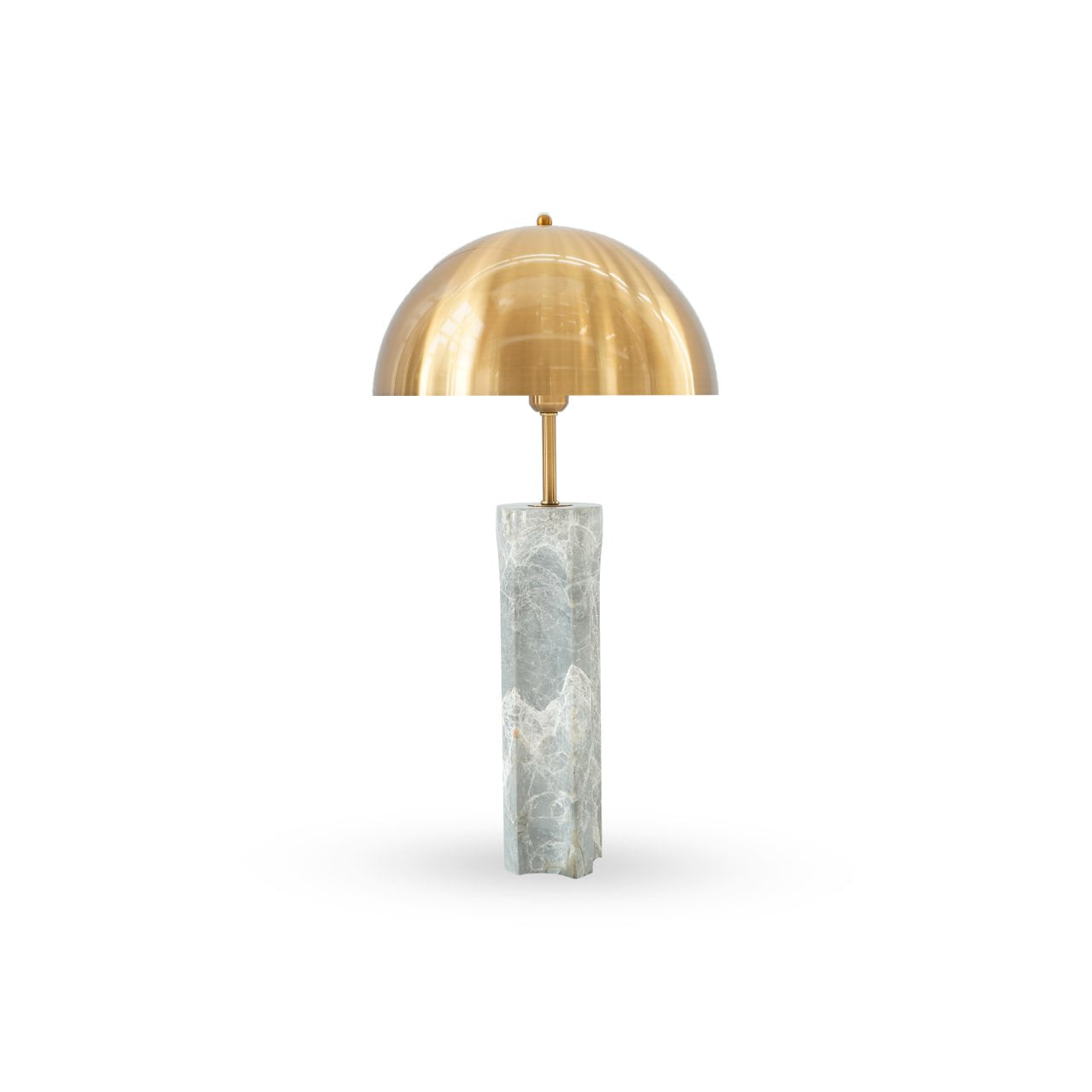 Metal Marble Table Lamp CY-LTD-1018 -  Desk\table Lamps | مصباح طاولة ومب - ebarza Furniture UAE | Shop Modern Furniture in Abu Dhabi & Dubai - مفروشات ايبازرا في الامارات | تسوق اثاث عصري وديكورات مميزة في دبي وابوظبي