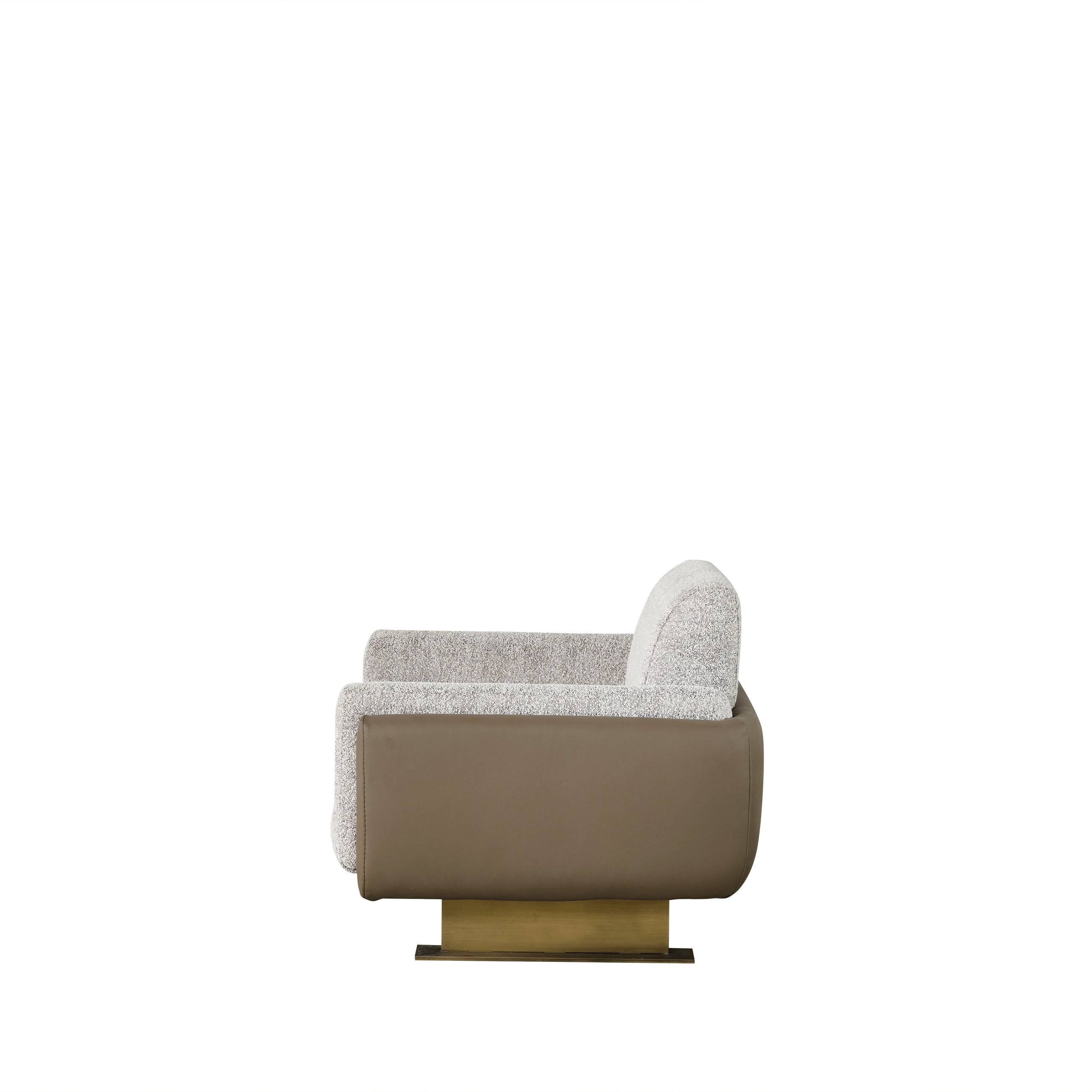 Pietra Kristal Lounge Chair Krstl-LC -  Lounge Chairs | كرسي صالة بيترا كريستال - ebarza Furniture UAE | Shop Modern Furniture in Abu Dhabi & Dubai - مفروشات ايبازرا في الامارات | تسوق اثاث عصري وديكورات مميزة في دبي وابوظبي