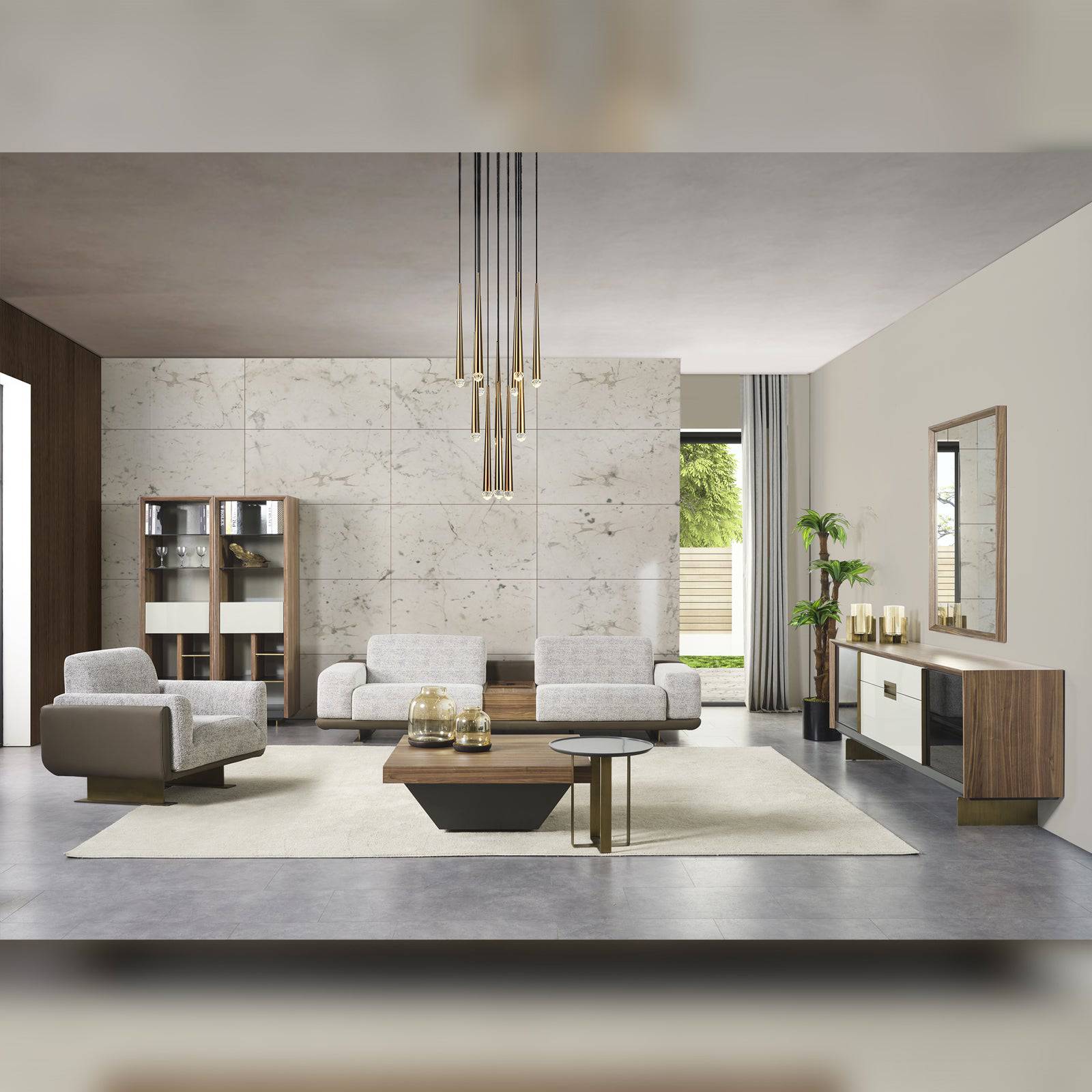 Pietra Kristal Lounge Chair Krstl-LC -  Lounge Chairs - ebarza Furniture UAE | Shop Modern Furniture in Abu Dhabi & Dubai - مفروشات ايبازرا في الامارات | تسوق اثاث عصري وديكورات مميزة في دبي وابوظبي