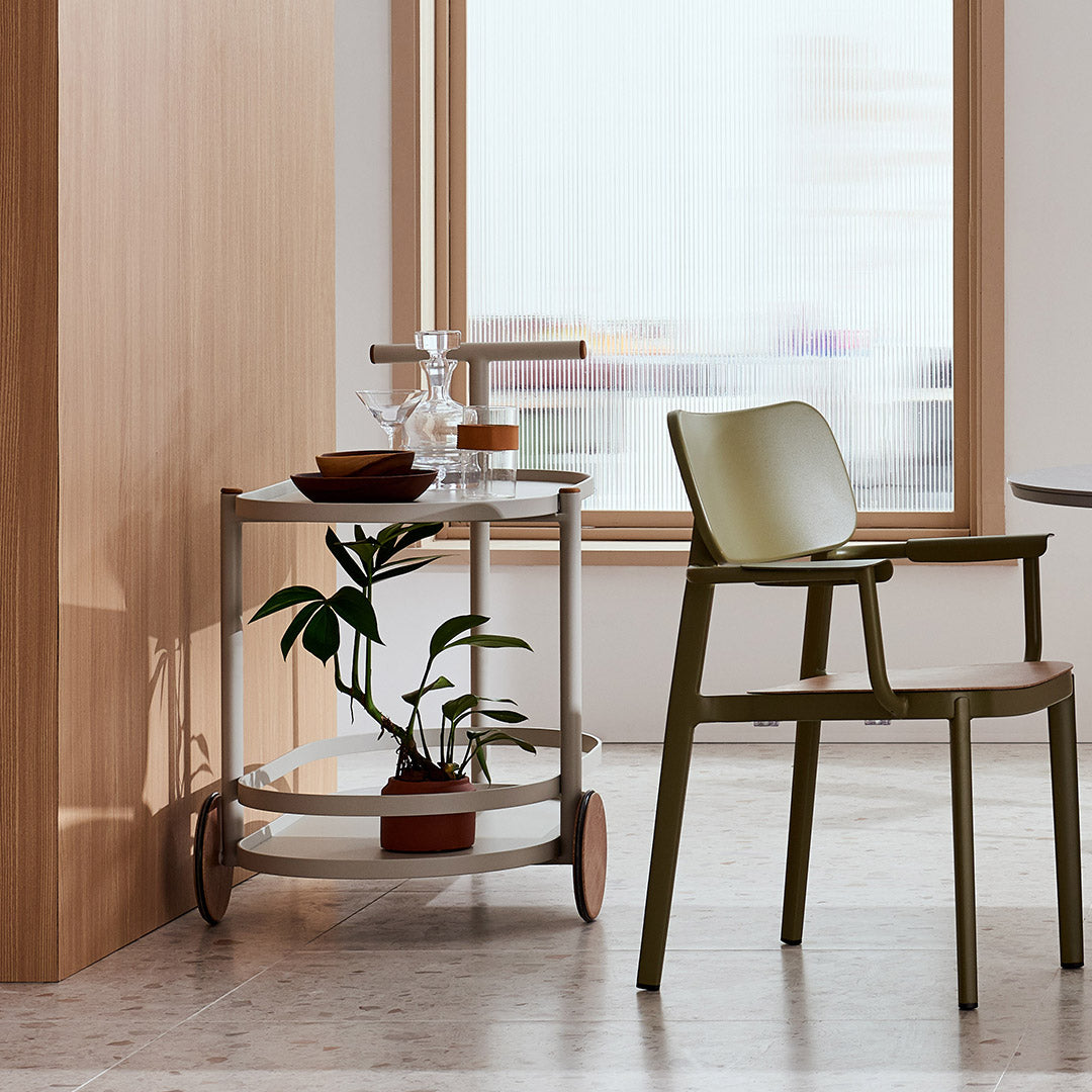 PIPE BAR CART KT8503N42ALU -  Trolley - ebarza Furniture UAE | Shop Modern Furniture in Abu Dhabi & Dubai - مفروشات ايبازرا في الامارات | تسوق اثاث عصري وديكورات مميزة في دبي وابوظبي