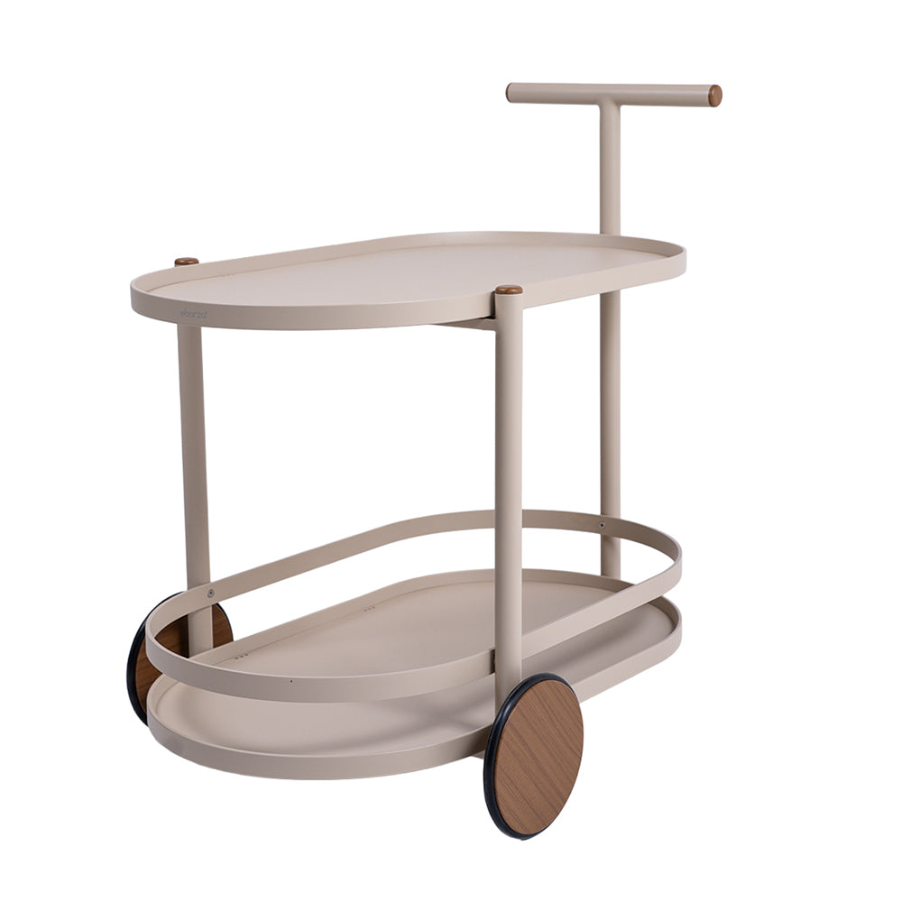 BEACON ALMADG pipe bar trolley KT8503N42ALU with metal frame and wheels for versatile storage and transport.