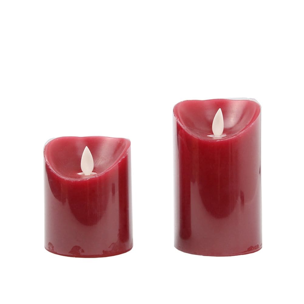 Plastic Candle -Red Fl-Fz602A -  Candles | شمعة بلاستيك - احمر - ebarza Furniture UAE | Shop Modern Furniture in Abu Dhabi & Dubai - مفروشات ايبازرا في الامارات | تسوق اثاث عصري وديكورات مميزة في دبي وابوظبي