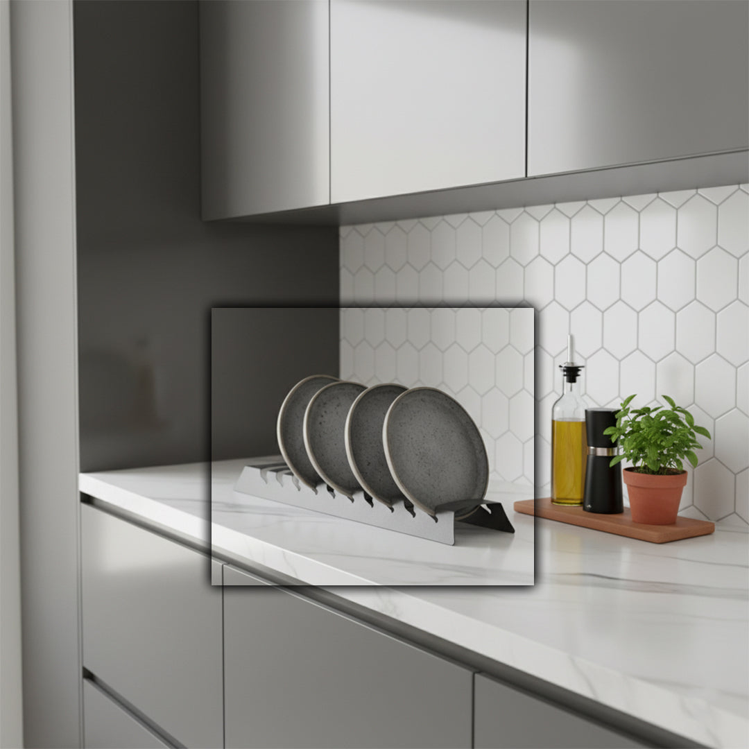 Plate Rack 54x15CM  VDR-002 -  Drawer organizers - ebarza Furniture UAE | Shop Modern Furniture in Abu Dhabi & Dubai - مفروشات ايبازرا في الامارات | تسوق اثاث عصري وديكورات مميزة في دبي وابوظبي