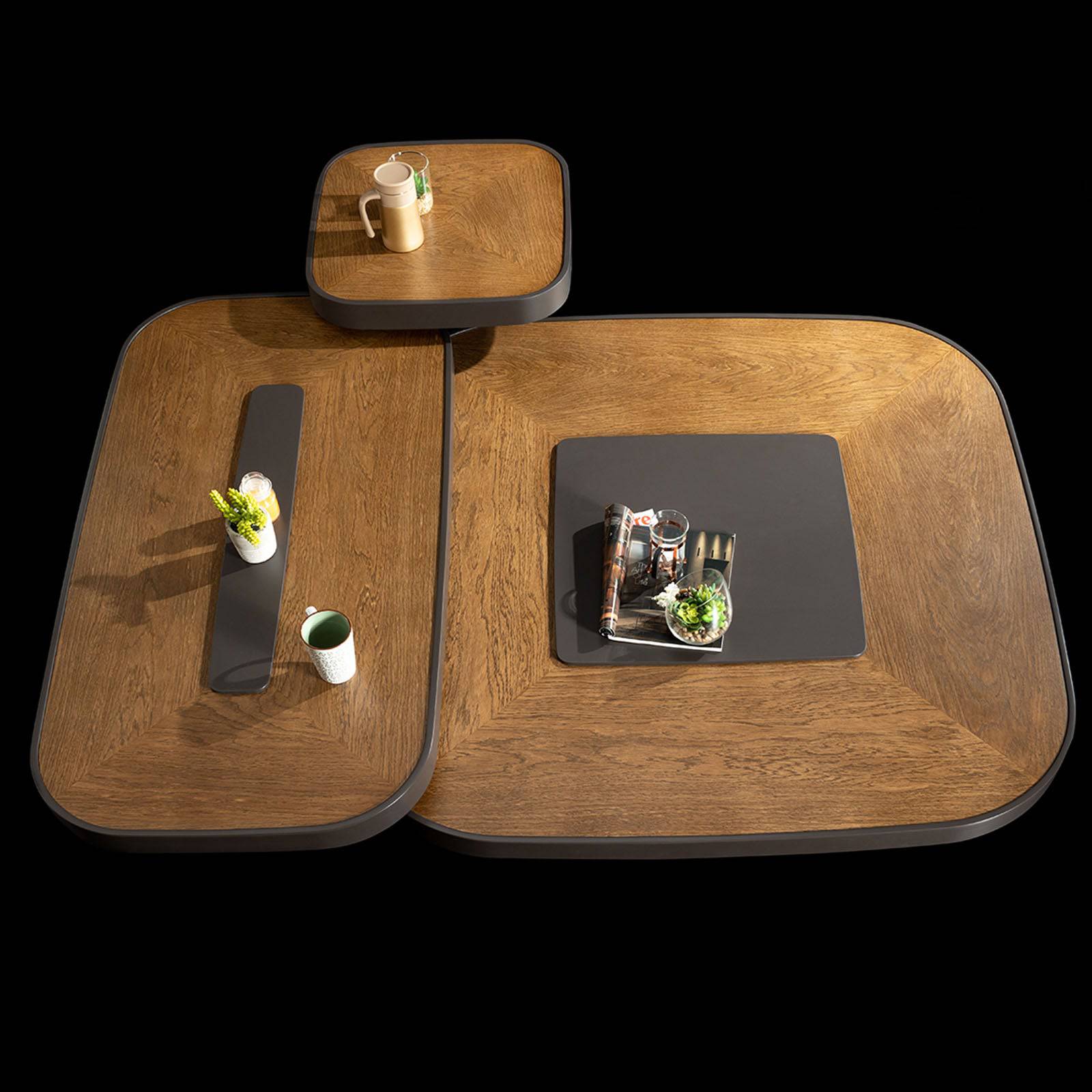 Platinum Side Table Plat006 -  Side Tables | طاولة جانبيه بلاتينيوم - ebarza Furniture UAE | Shop Modern Furniture in Abu Dhabi & Dubai - مفروشات ايبازرا في الامارات | تسوق اثاث عصري وديكورات مميزة في دبي وابوظبي