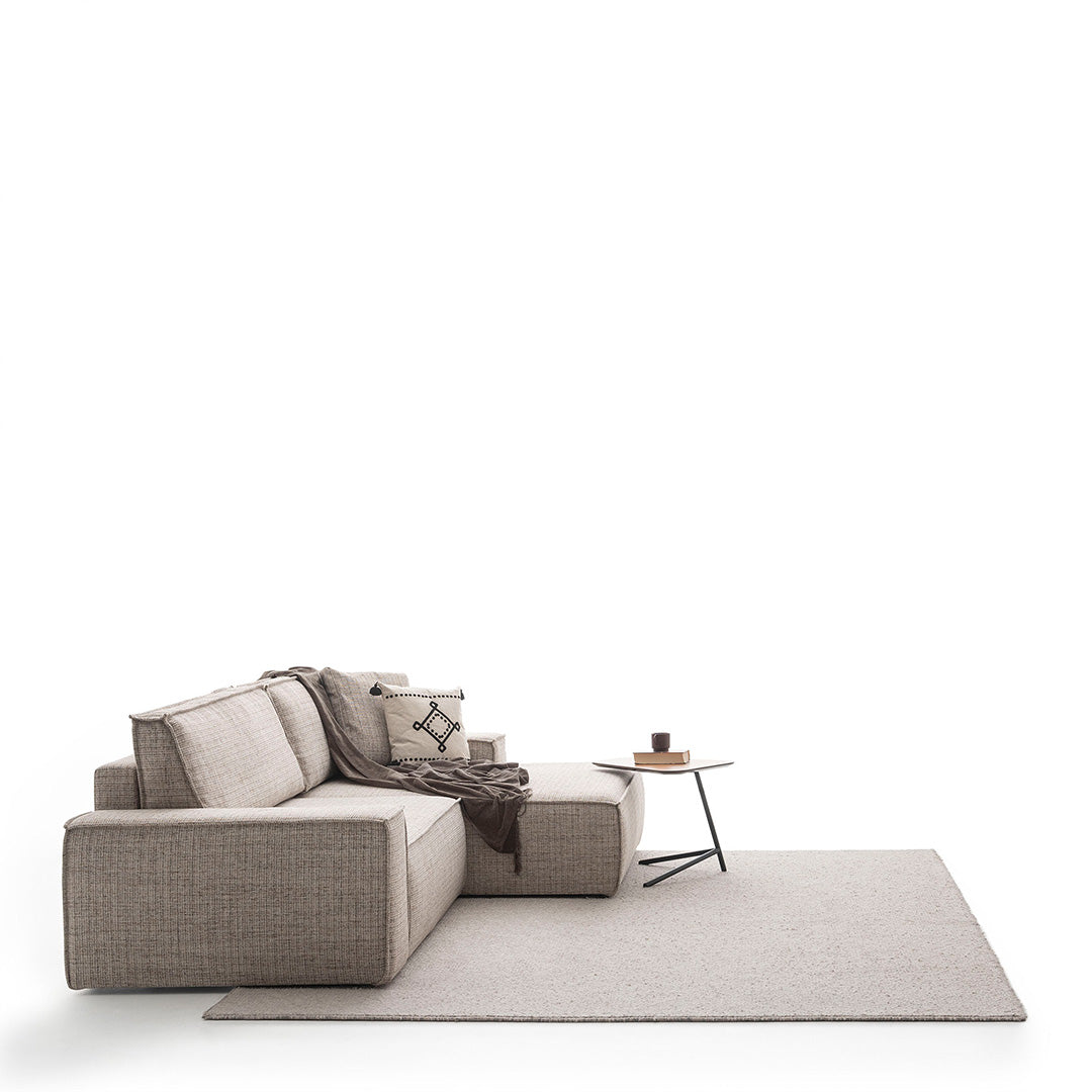 YOL LIVING POLA Relax Sofa in neutral fabric with plush cushions and modern design, ideal for living room seating.