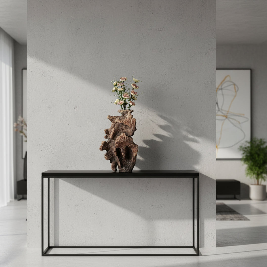 Poly VASE TL-0143 by BEACON, a modern ceramic vase with a smooth finish and contemporary design, perfect for home decor.