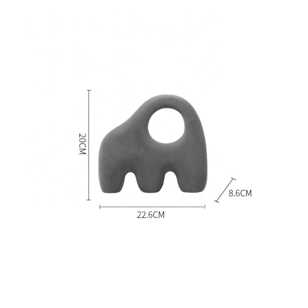 BEACON portable hole decoration figurine for home decor, innovative and whimsical design, ideal for modern interior accents.