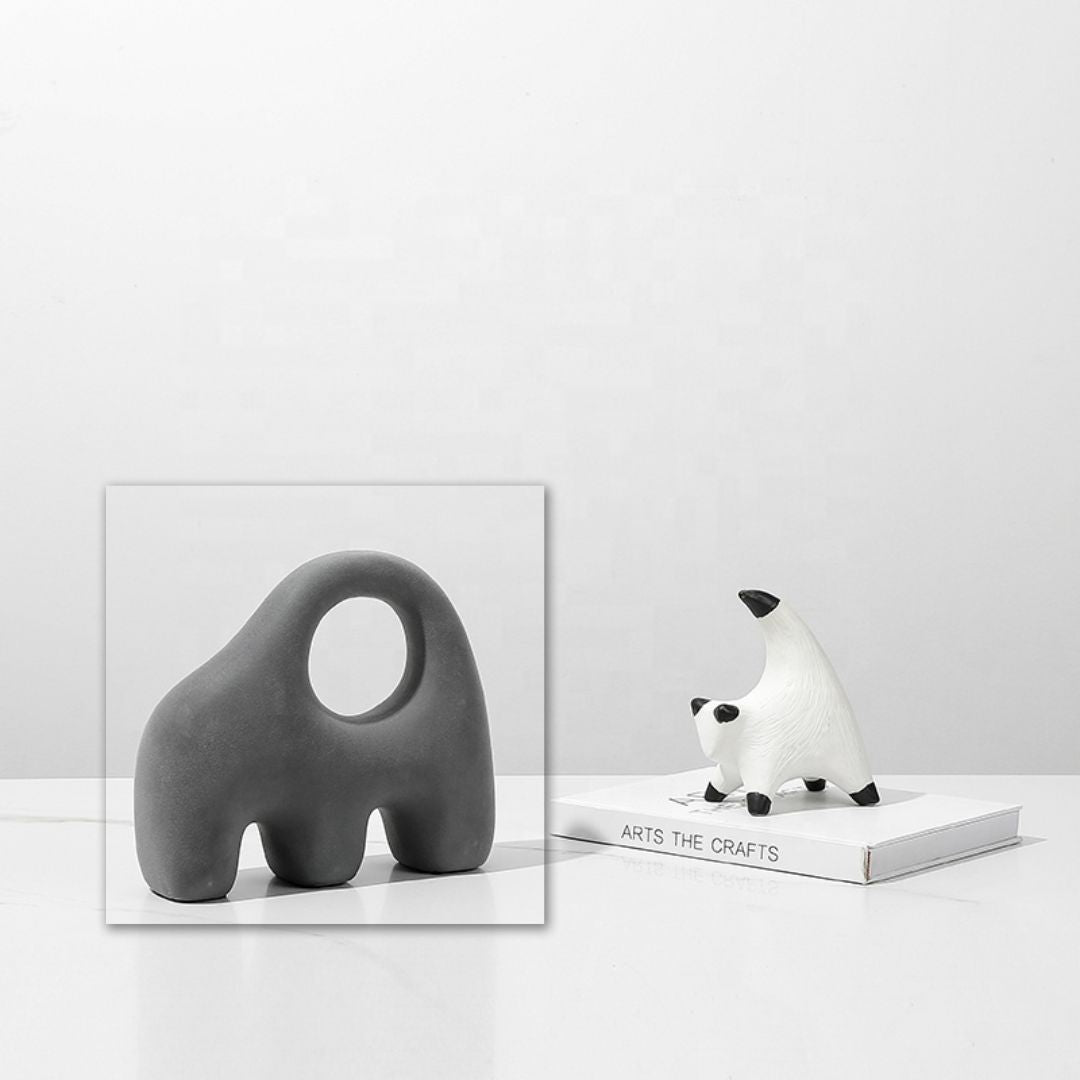 Portable hole decoration figurine by BEACON, a unique home decor piece with a realistic hole appearance for stylish interior accents.