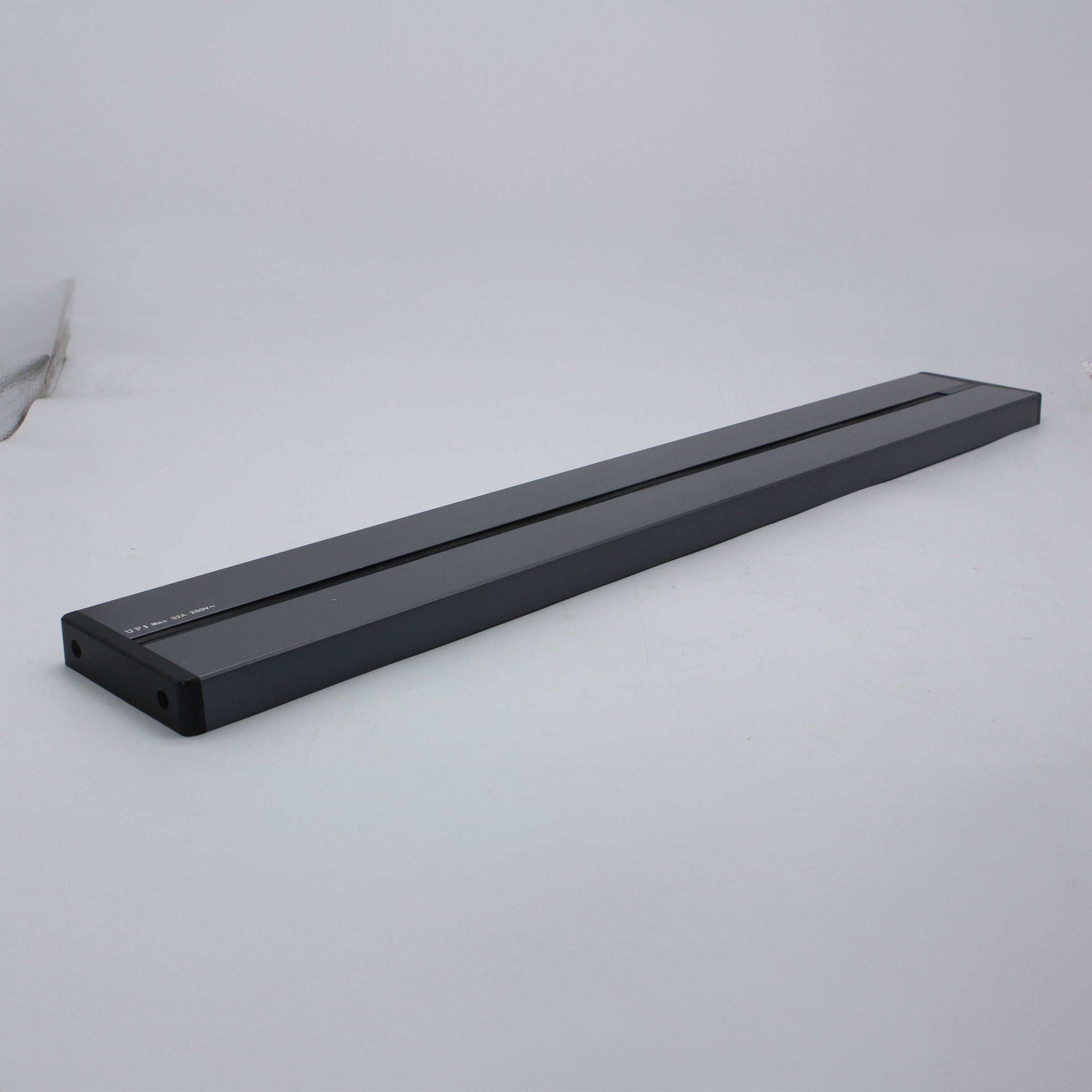 Power Track System 120x8 cm by BEACON, featuring modular electrical power distribution and cable management components.