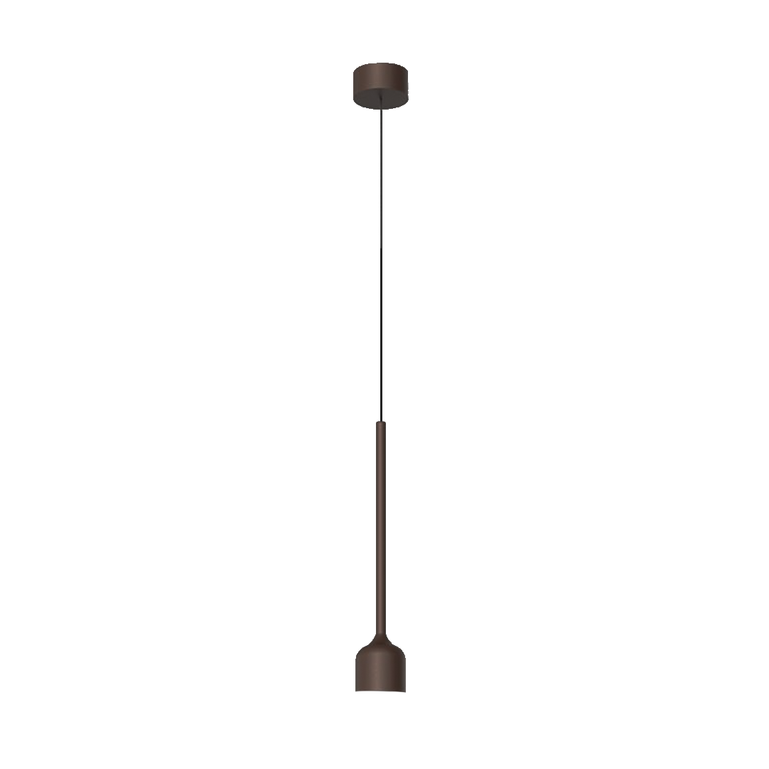 Celeste Glow Pendant Lamp by Beacon with sandy coffee glass lens, modern design, ideal for contemporary interior lighting.