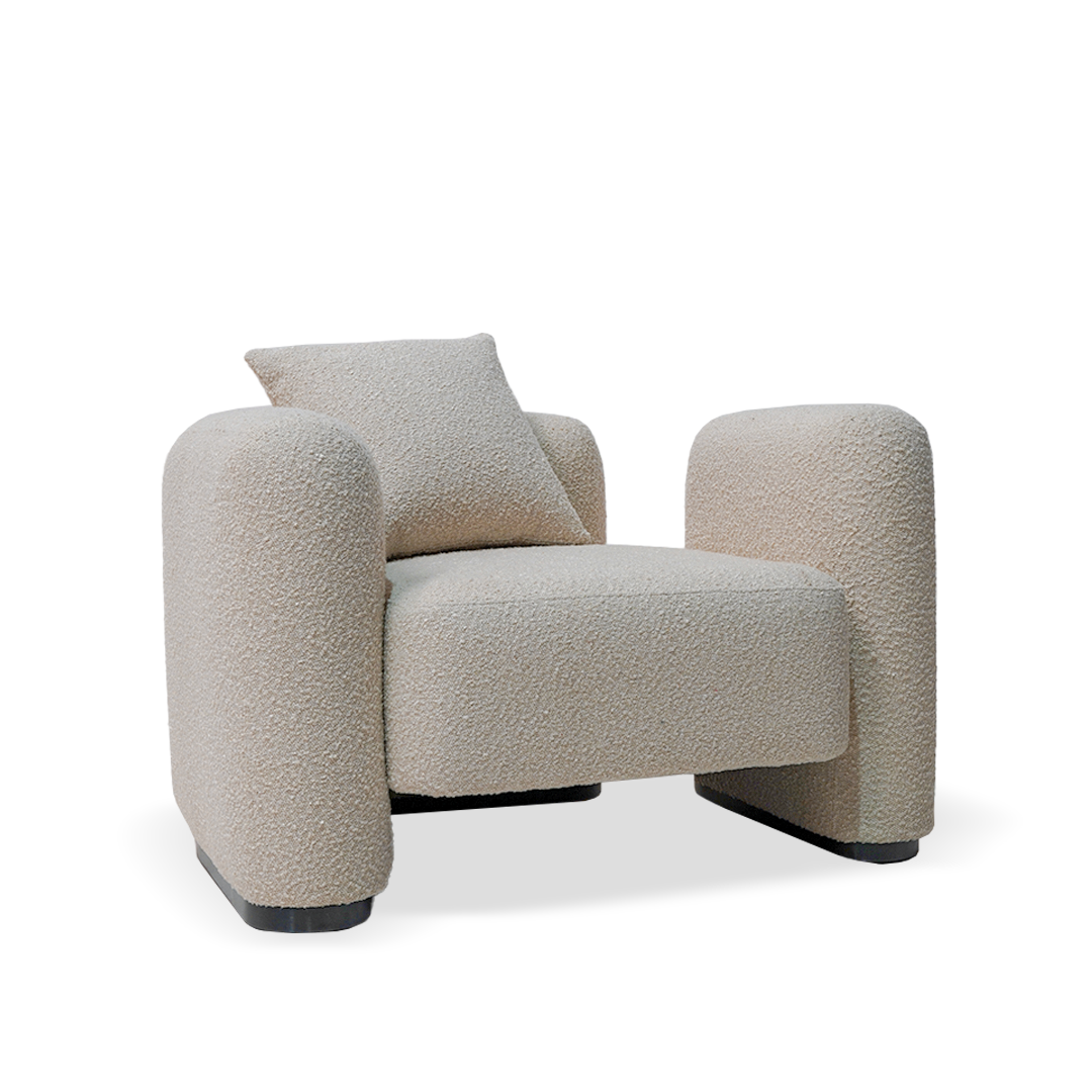 BEACON Soren lounge armchair PZ-011-L, modern armchair with comfortable design, pre-order for 85 days delivery.