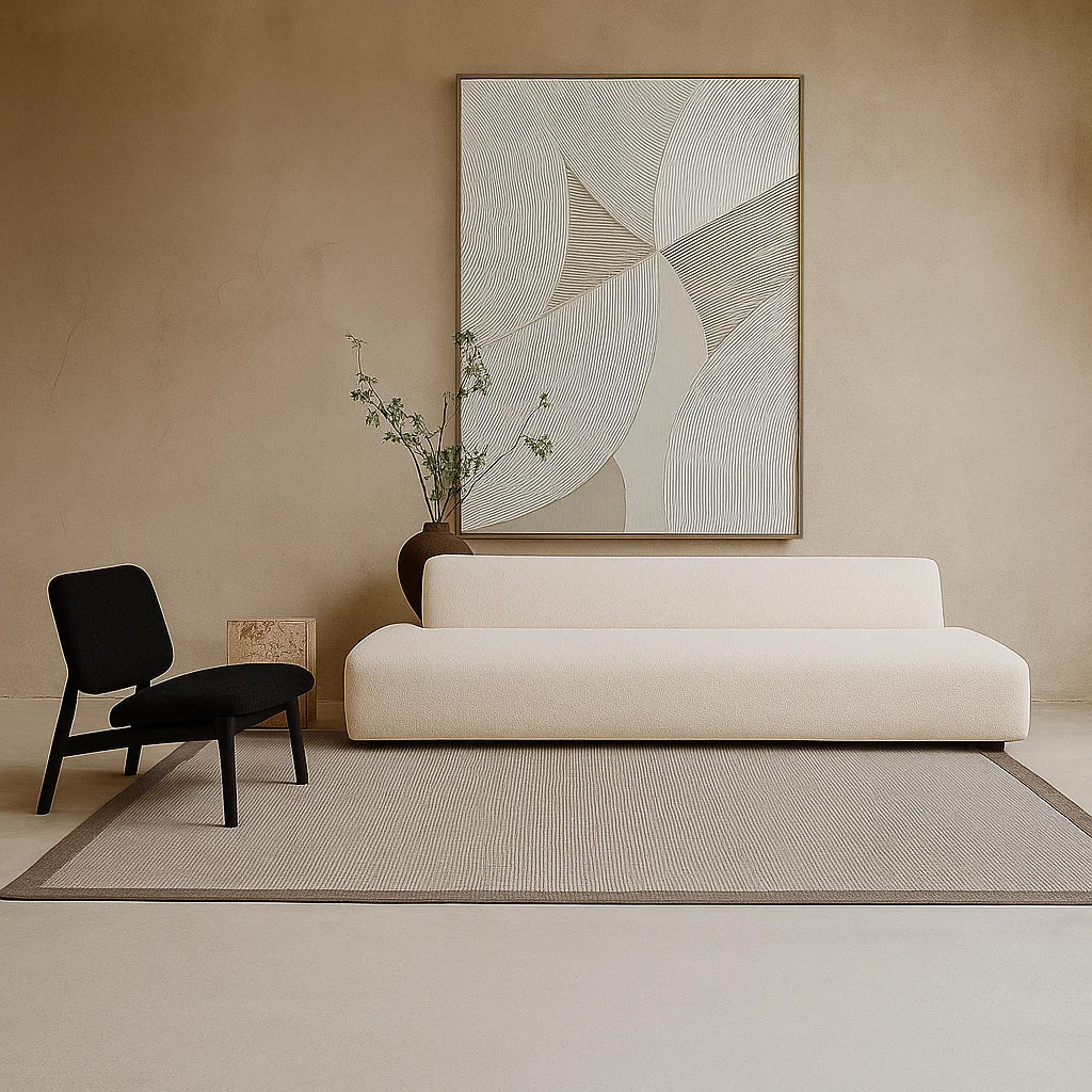 300X200 CM SISAL CARPET BOMBAY 200X300cm Beige -  Rugs - ebarza Furniture UAE | Shop Modern Furniture in Abu Dhabi & Dubai - مفروشات ايبازرا في الامارات | تسوق اثاث عصري وديكورات مميزة في دبي وابوظبي