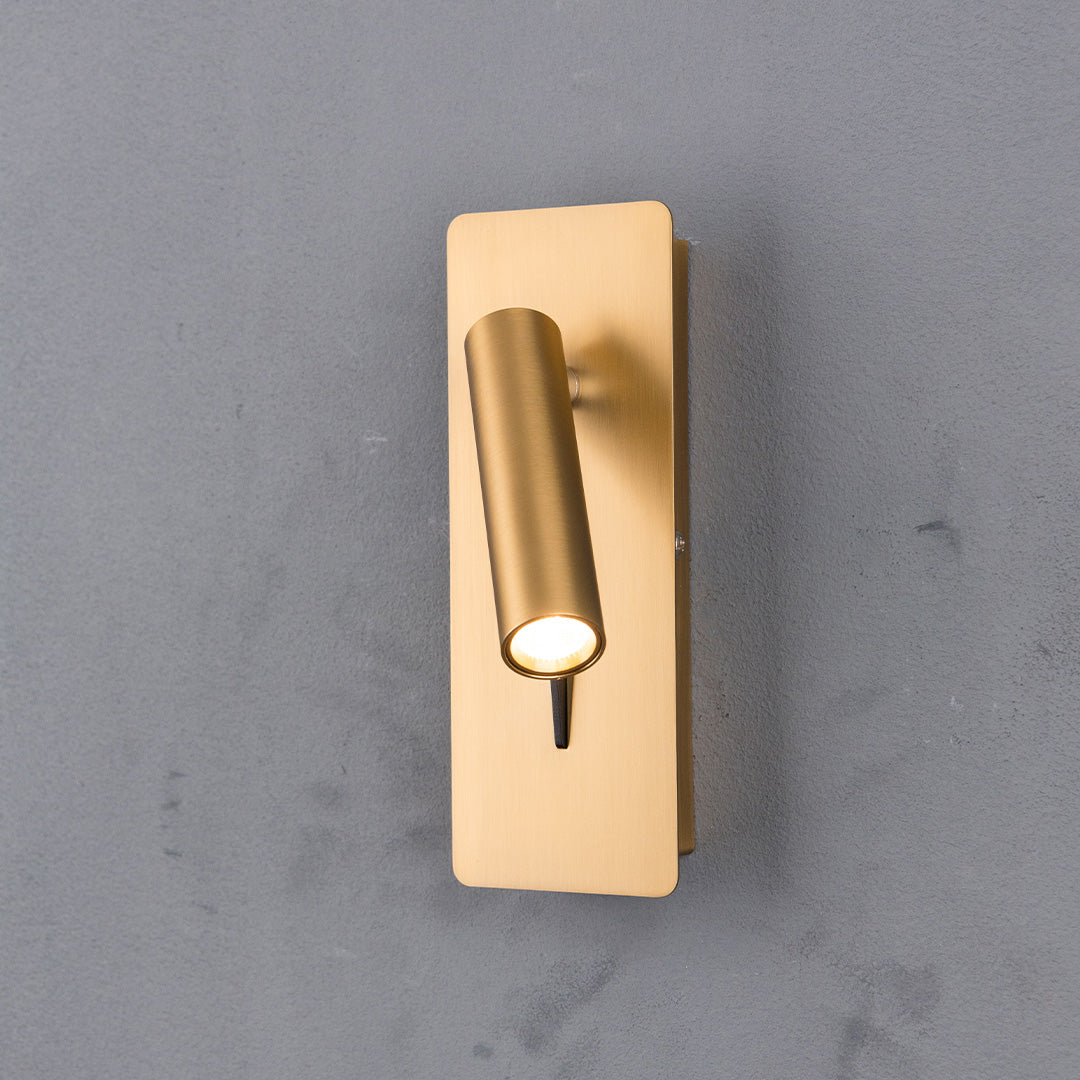 Gemini Hotel Style Wall Reading Lamp by BEACON, featuring a sleek design suitable for headboards and wall mounting.