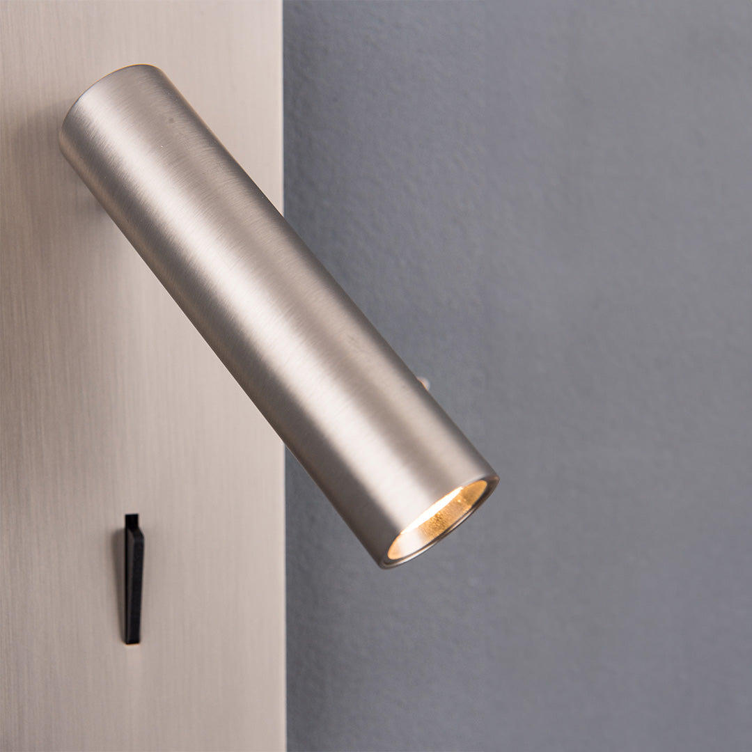 BEACON Gemini Hotel Style Wall Reading Lamp, wall-mounted with sleek design, perfect for headboards and ambient lighting.