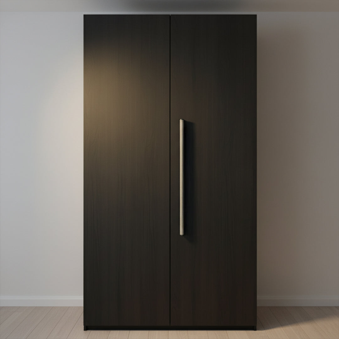 Light grey fabric pull handle for doors, 600mm length, by BEACON, featuring a modern, textured fabric finish.