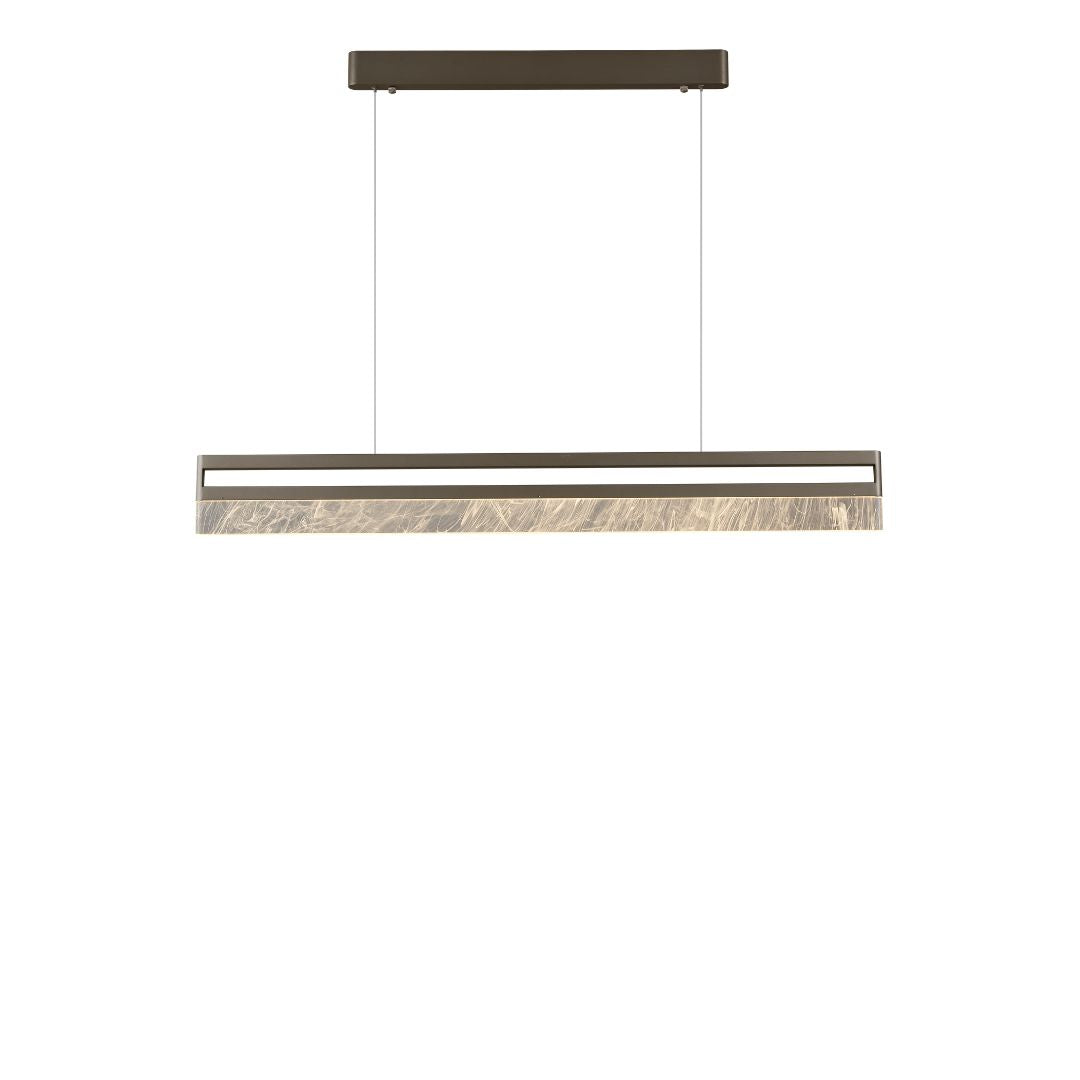 BEACON Pure Gleam Pendant Lamp MA05902PD-001-DZ-01 hanging fixture with sleek design and modern metallic finish.