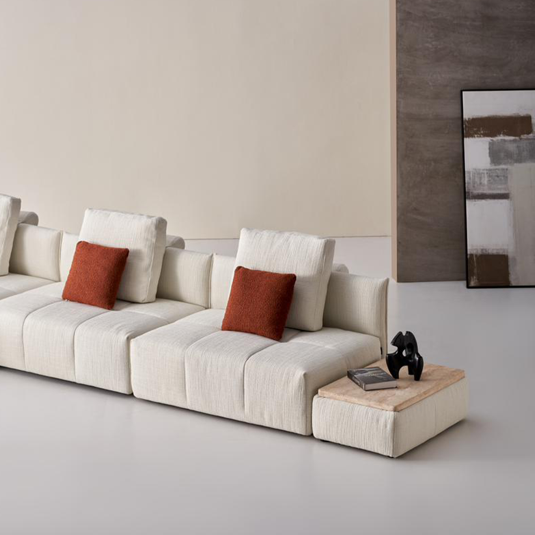 Puzzle Modular Stone Small Side Table - SF080ST-F -  Sofas - ebarza Furniture UAE | Shop Modern Furniture in Abu Dhabi & Dubai - مفروشات ايبازرا في الامارات | تسوق اثاث عصري وديكورات مميزة في دبي وابوظبي