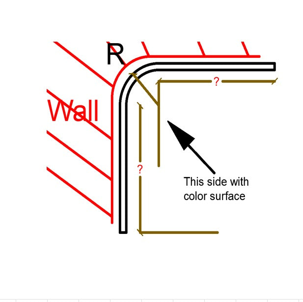 R50 (2.5cm) Curved Internal Right Corner Accessories - Black - PR0006 -  wall-panels-profiles - ebarza Furniture UAE | Shop Modern Furniture in Abu Dhabi & Dubai - مفروشات ايبازرا في الامارات | تسوق اثاث عصري وديكورات مميزة في دبي وابوظبي