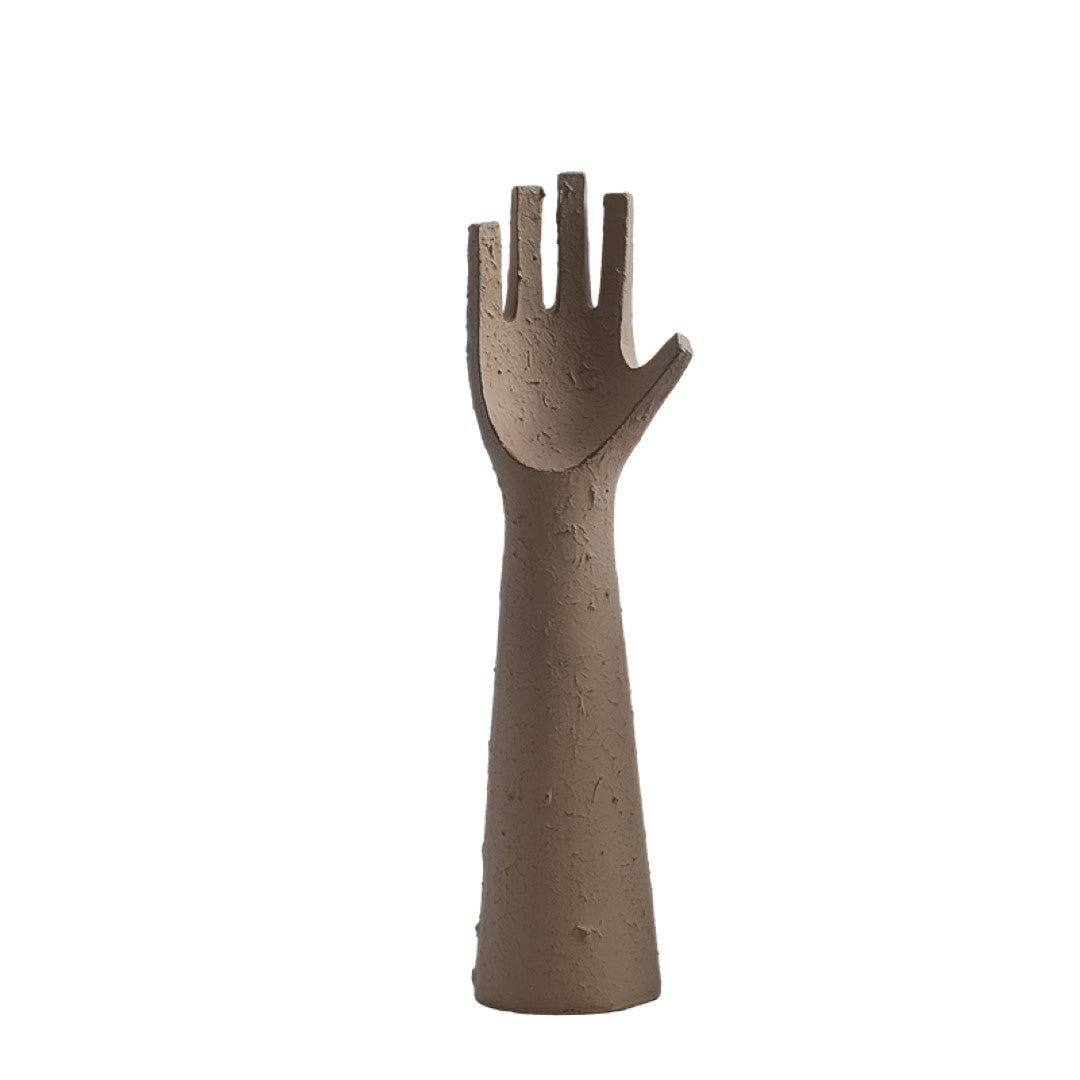 BEACON Raise Hand-A FF-SZ24010A home decor figurine, detailed hand-raising design, ideal for stylish interior decoration.