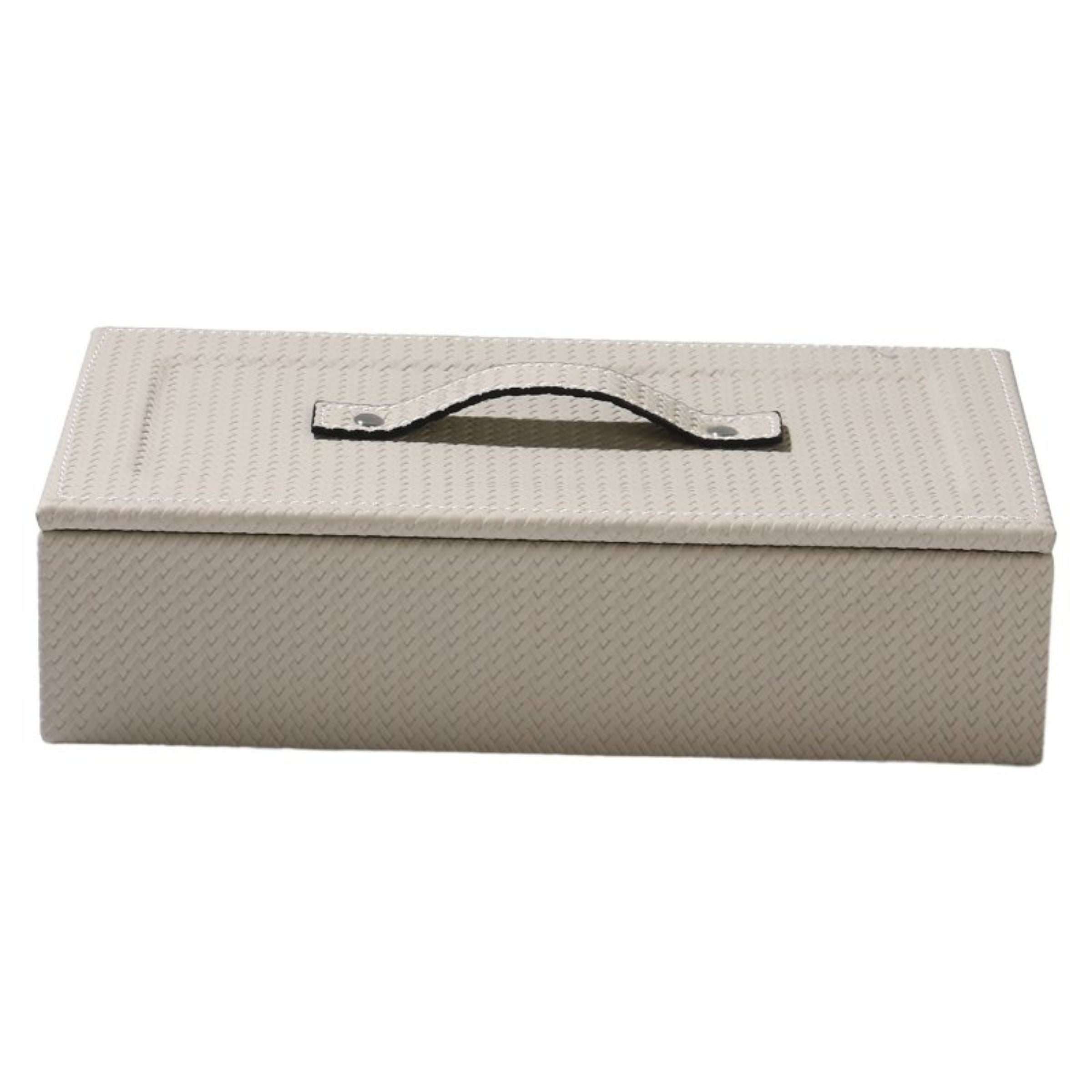 RECTANGULAR DECORATIVE BOX DD210920A -  Decorative Boxes - ebarza Furniture UAE | Shop Modern Furniture in Abu Dhabi & Dubai - مفروشات ايبازرا في الامارات | تسوق اثاث عصري وديكورات مميزة في دبي وابوظبي