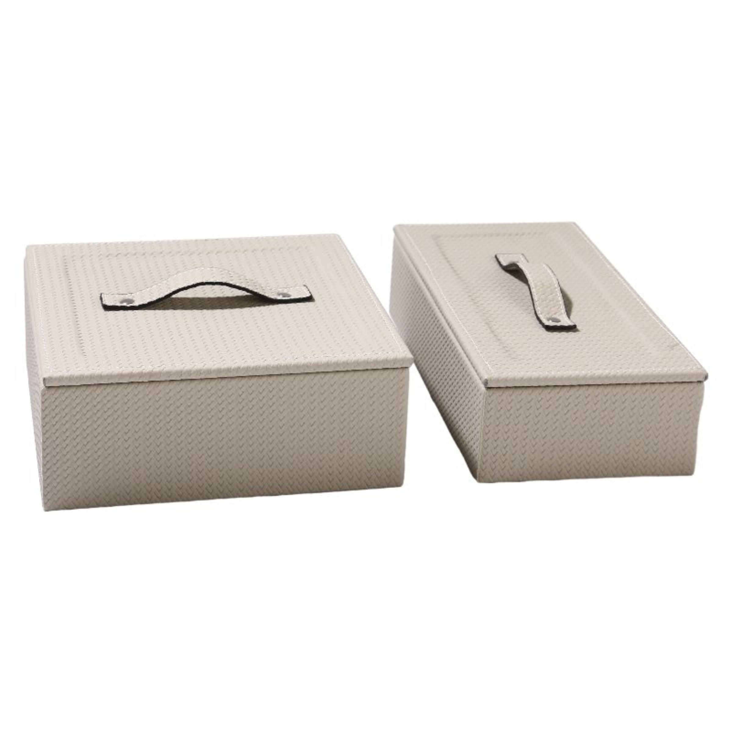 RECTANGULAR DECORATIVE BOX DD210920A -  Decorative Boxes - ebarza Furniture UAE | Shop Modern Furniture in Abu Dhabi & Dubai - مفروشات ايبازرا في الامارات | تسوق اثاث عصري وديكورات مميزة في دبي وابوظبي